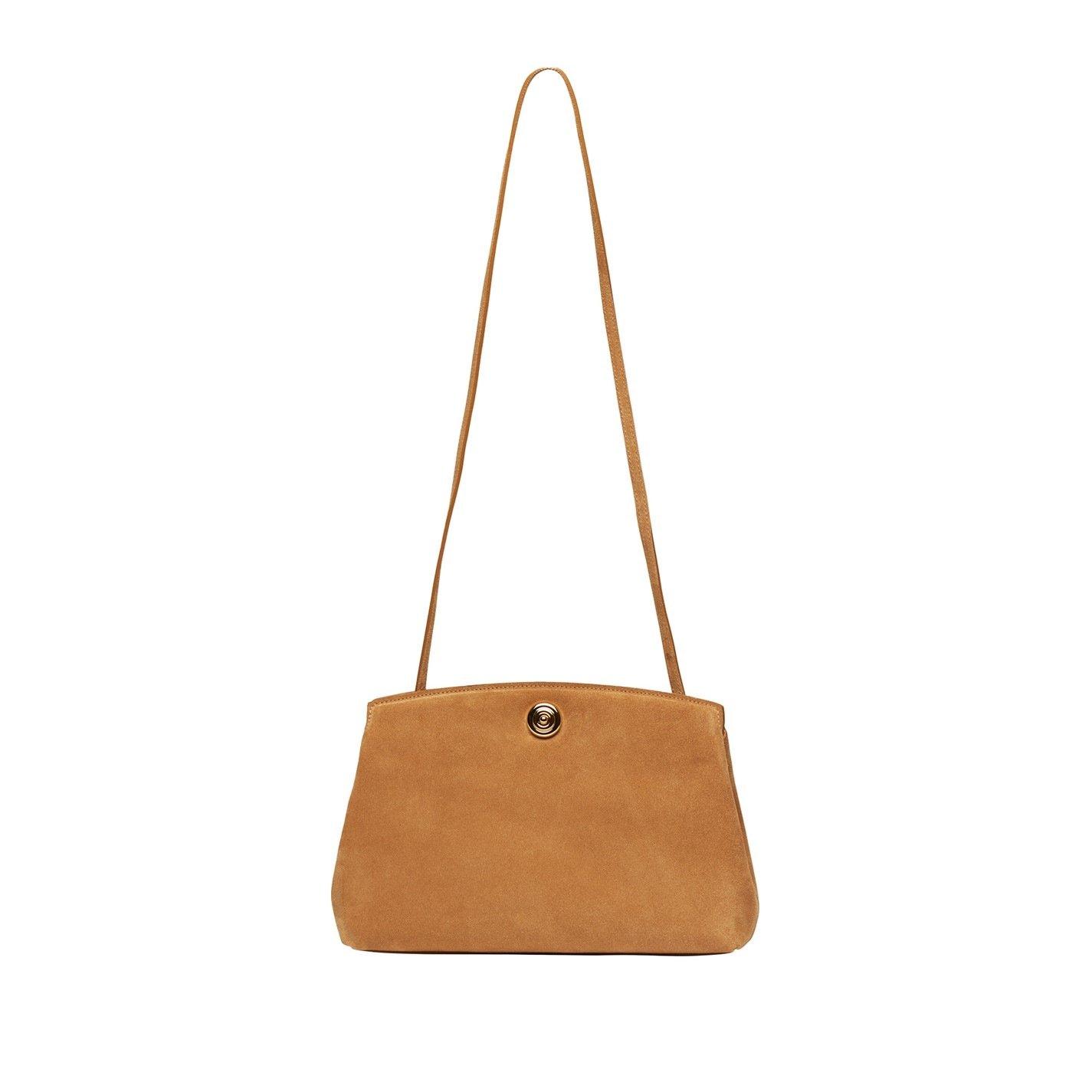 Sand Suede - Liffner - Pushlock Pouch - 4
