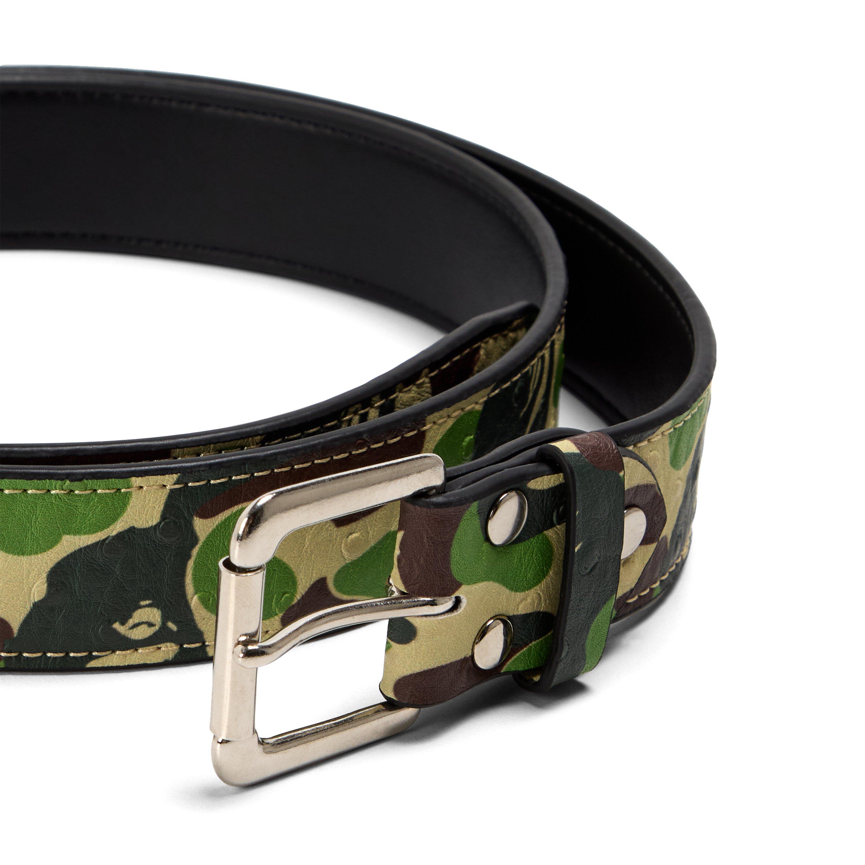 Green Camo - A Bathing Ape - Bape ABC Camo Belt Sn54 - 3