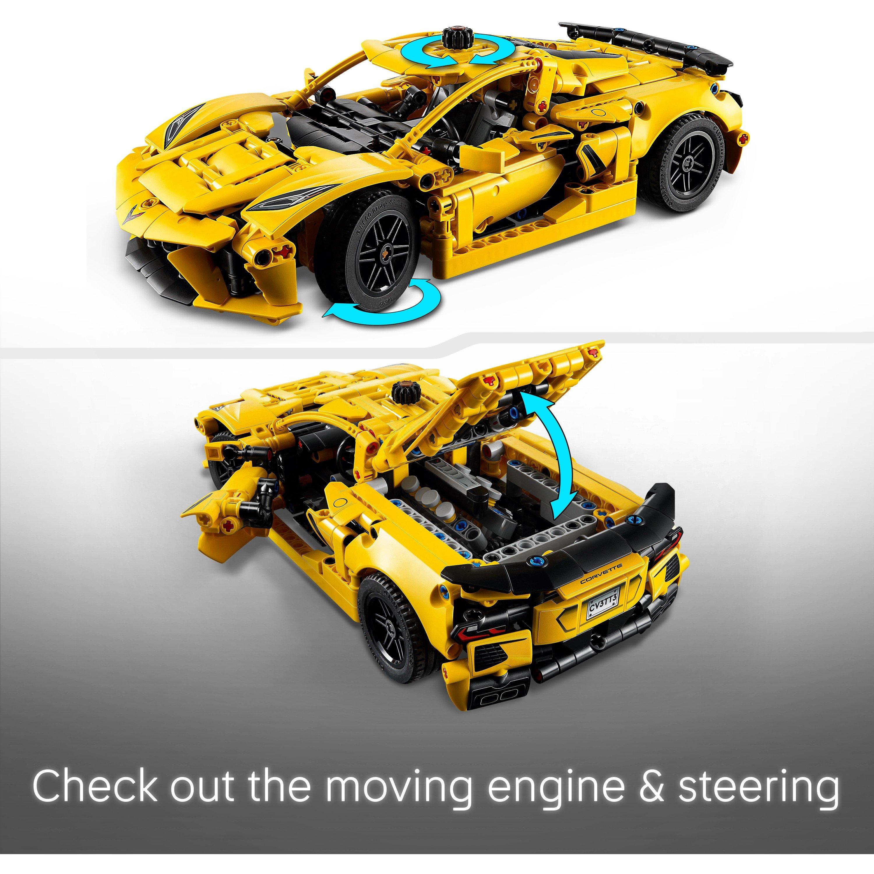 Chev Corvette - LEGO - Technic 42205 Chevrolet Corvette Stingray Set - 4