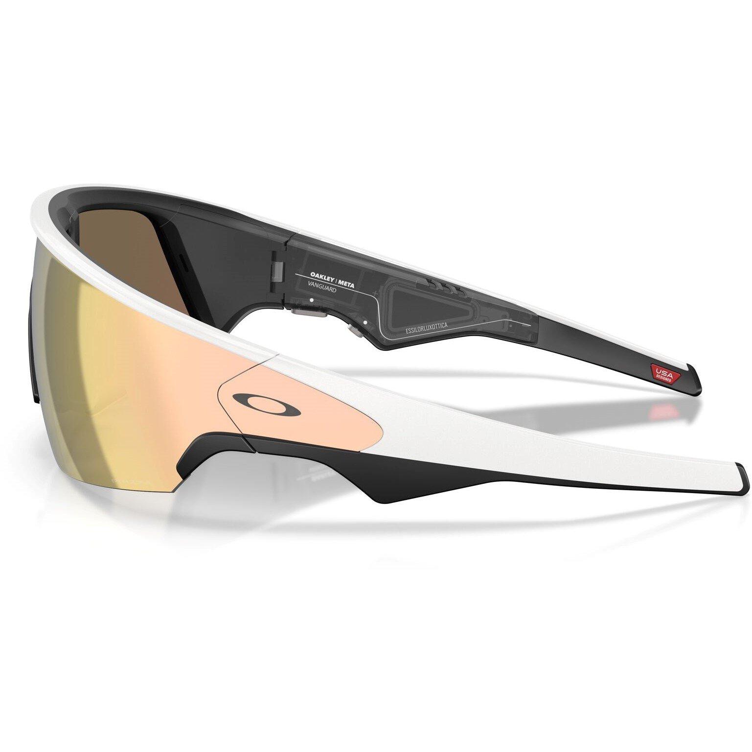 White/Rose Gld - Oakley - Vanguard Meta Sunglasses - 12