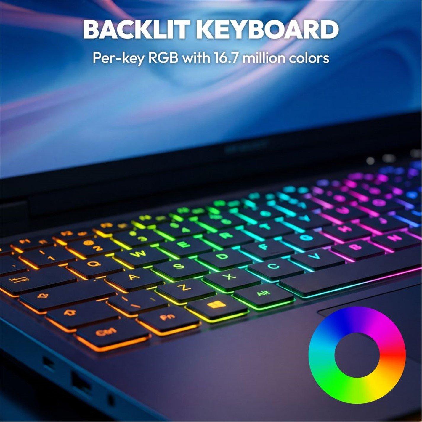 Black - Medion - Medion Erazer Beast 16 X1 Ultimate AMD Ryzen 9-9955HX 32GB DDR5 1TB RTX 5090 16 300Hz Gaming Laptop - 8