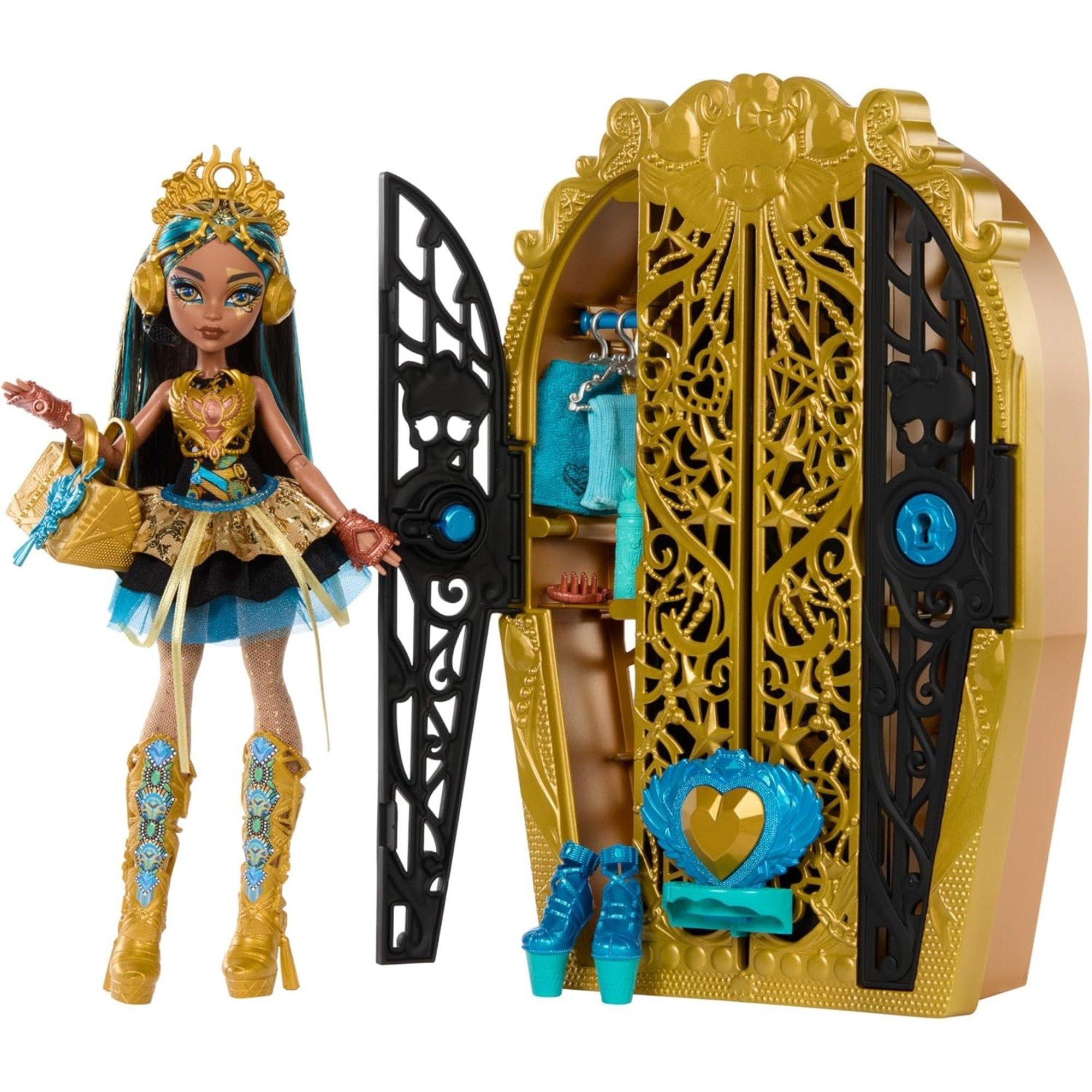 Monster High Skulltimate Secrets Monster Mysteries Cleo De Nile Doll Poupees de mode Sports Direct