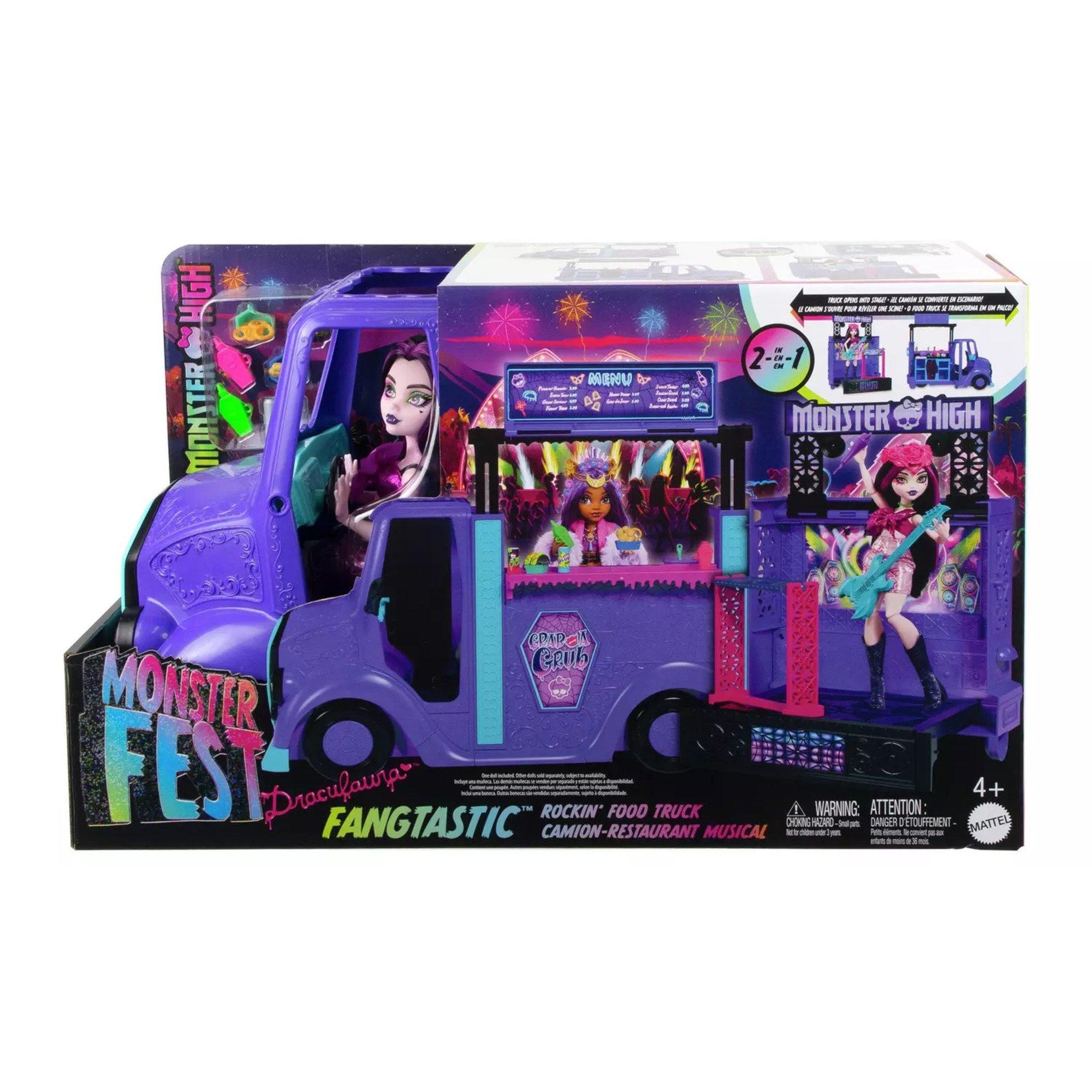 N/A - Monster High - Fangtastic Rockin' Food Truck Playset - 1