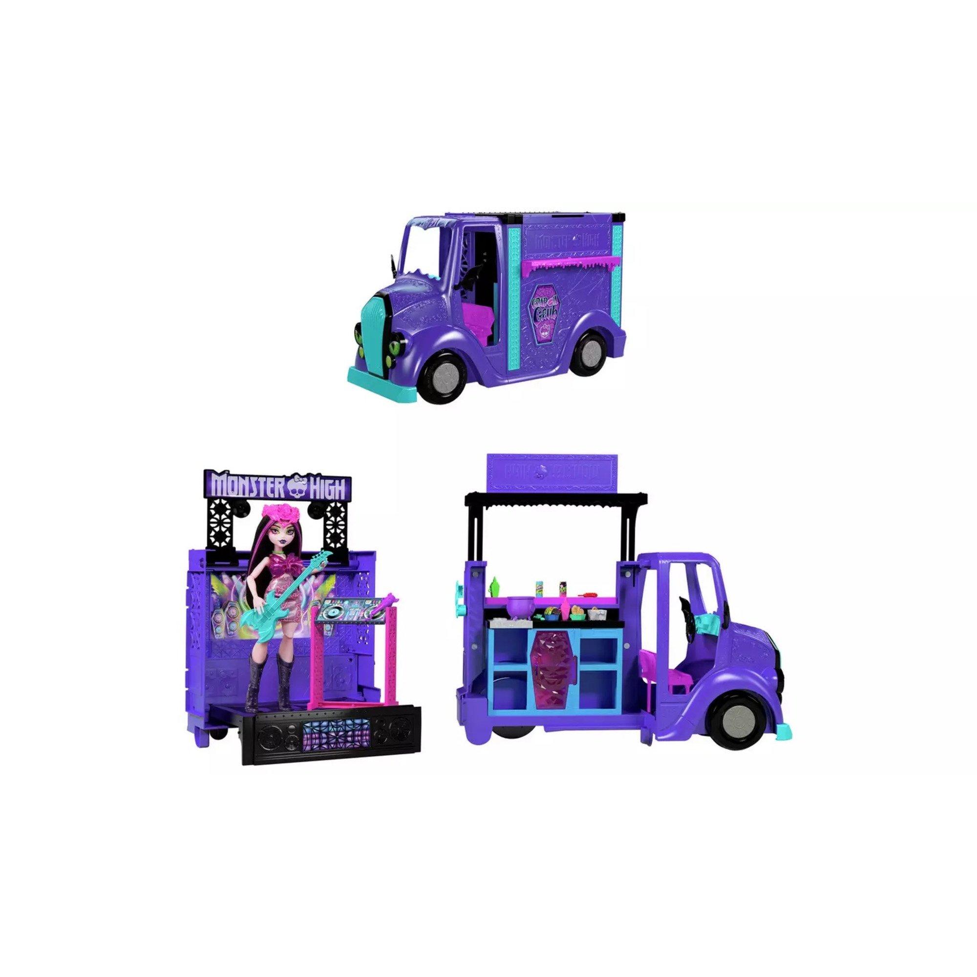 N/A - Monster High - Fangtastic Rockin' Food Truck Playset - 3