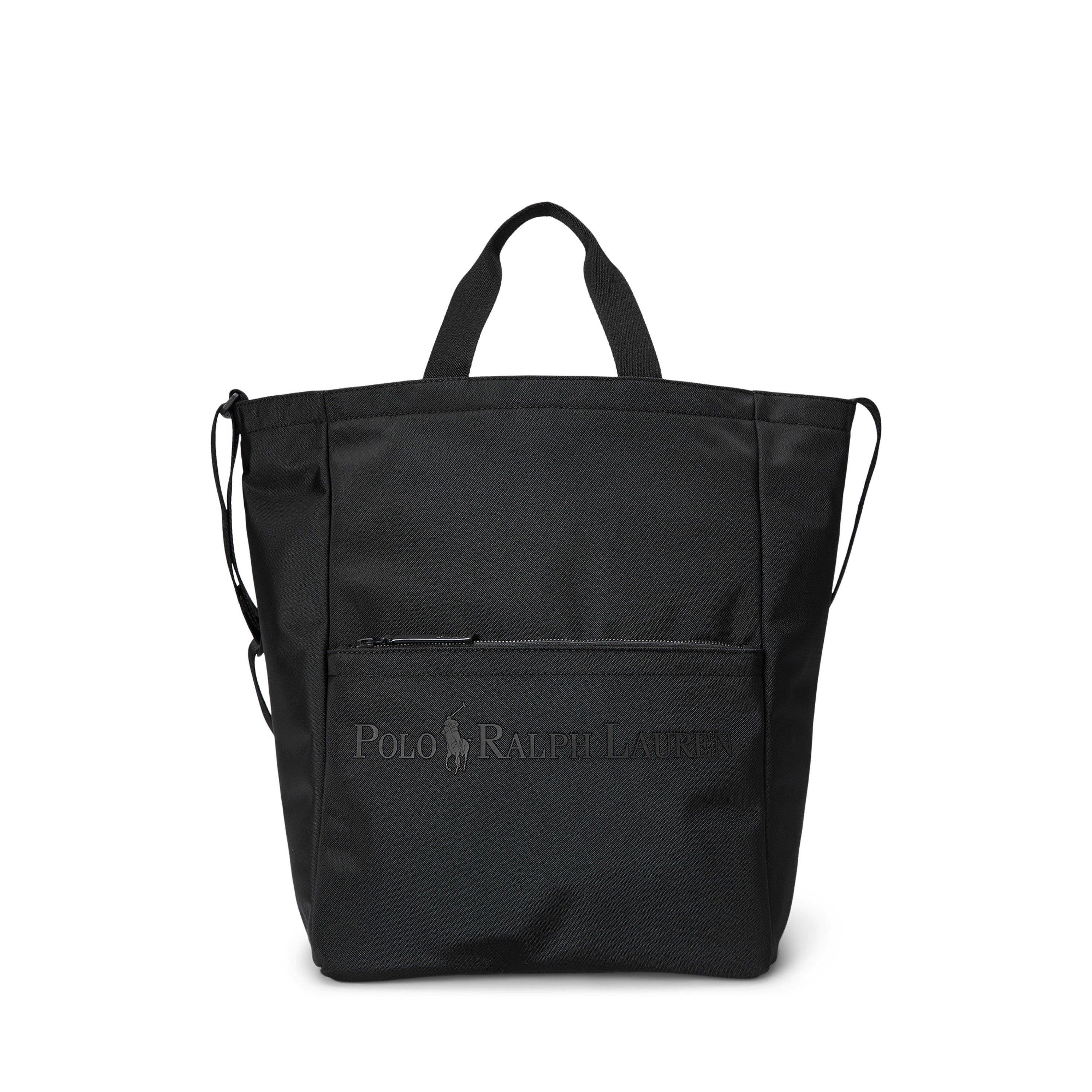 Polo Ralph Lauren Modern Logo Large Tote Bag - Black