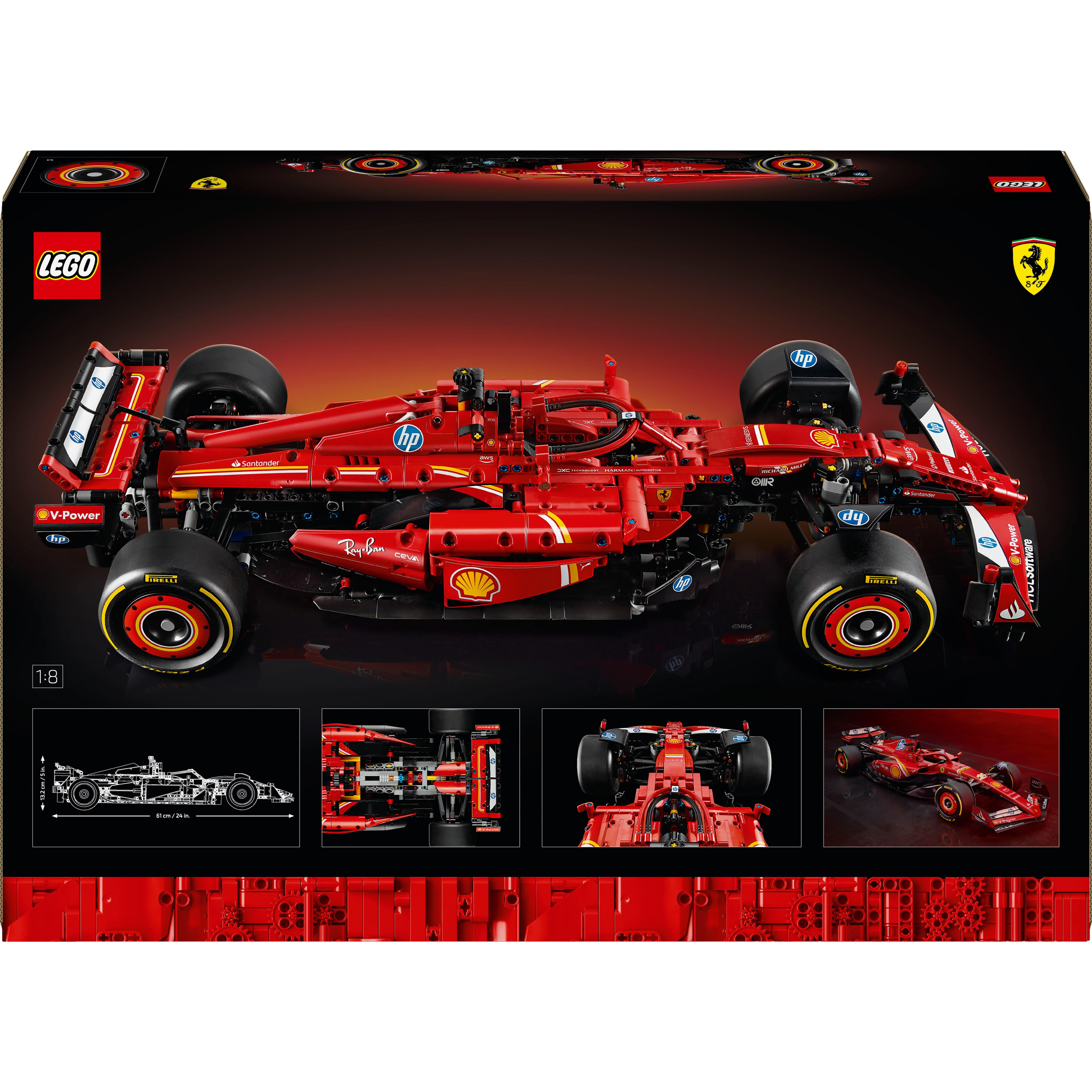 Ferrari SF-24 - LEGO - LEGO Technic 42207 Ferrari SF-24 F1 Car Model Kit - 2