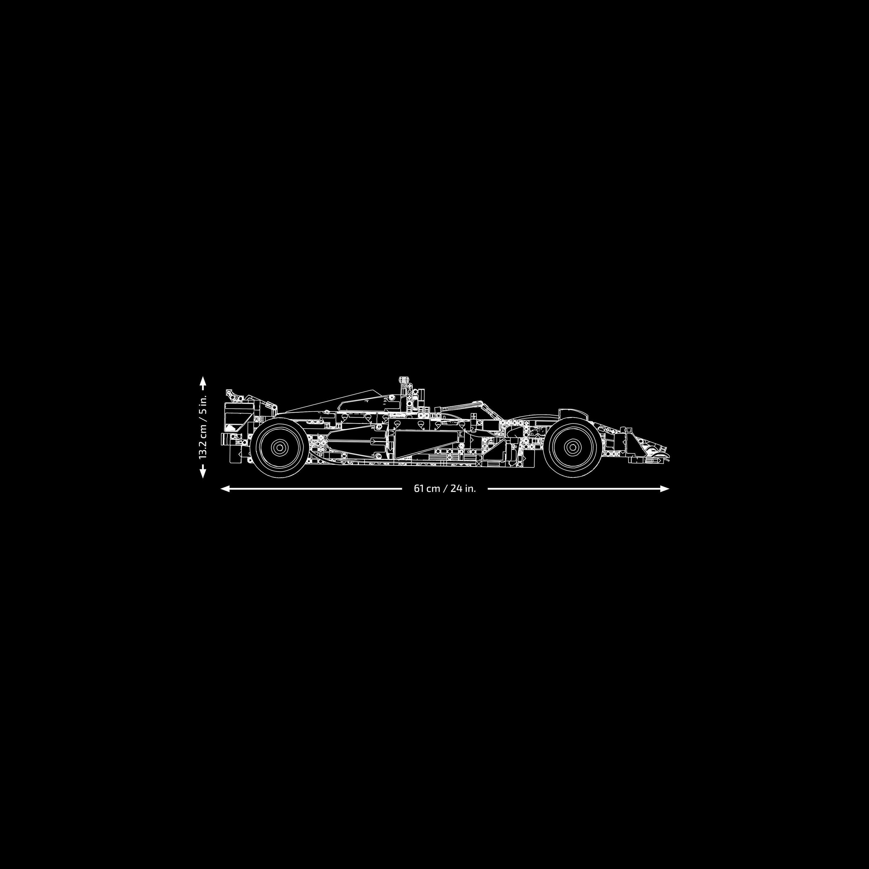 Ferrari SF-24 - LEGO - Technic 42207 Ferrari SF-24 F1 Car Model Kit - 8