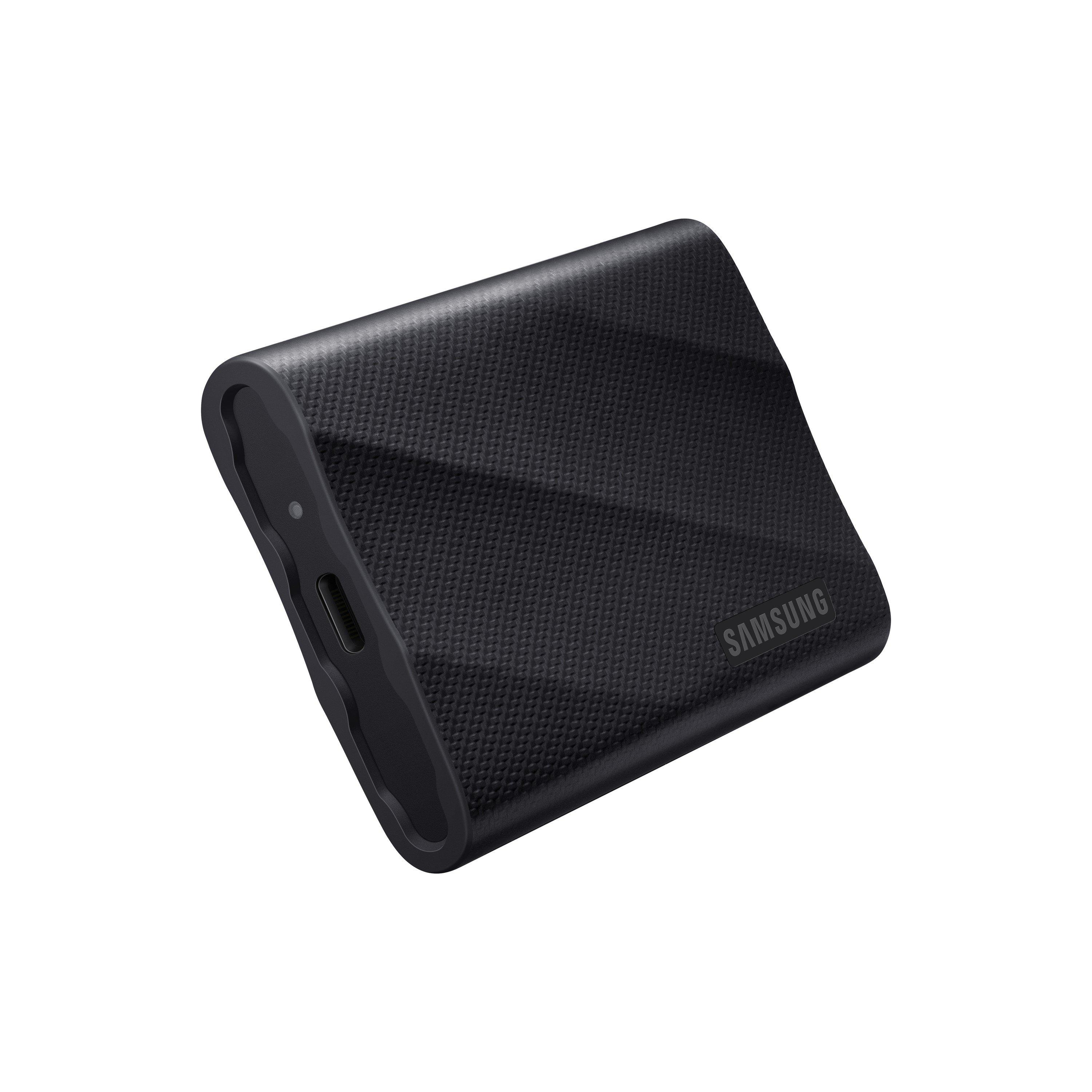 Schwarz - Samsung - T9 Portable SSD 4TB Up to 2000MB/s USB 3.2 Gen 2x2 External Solid State Drive - 12