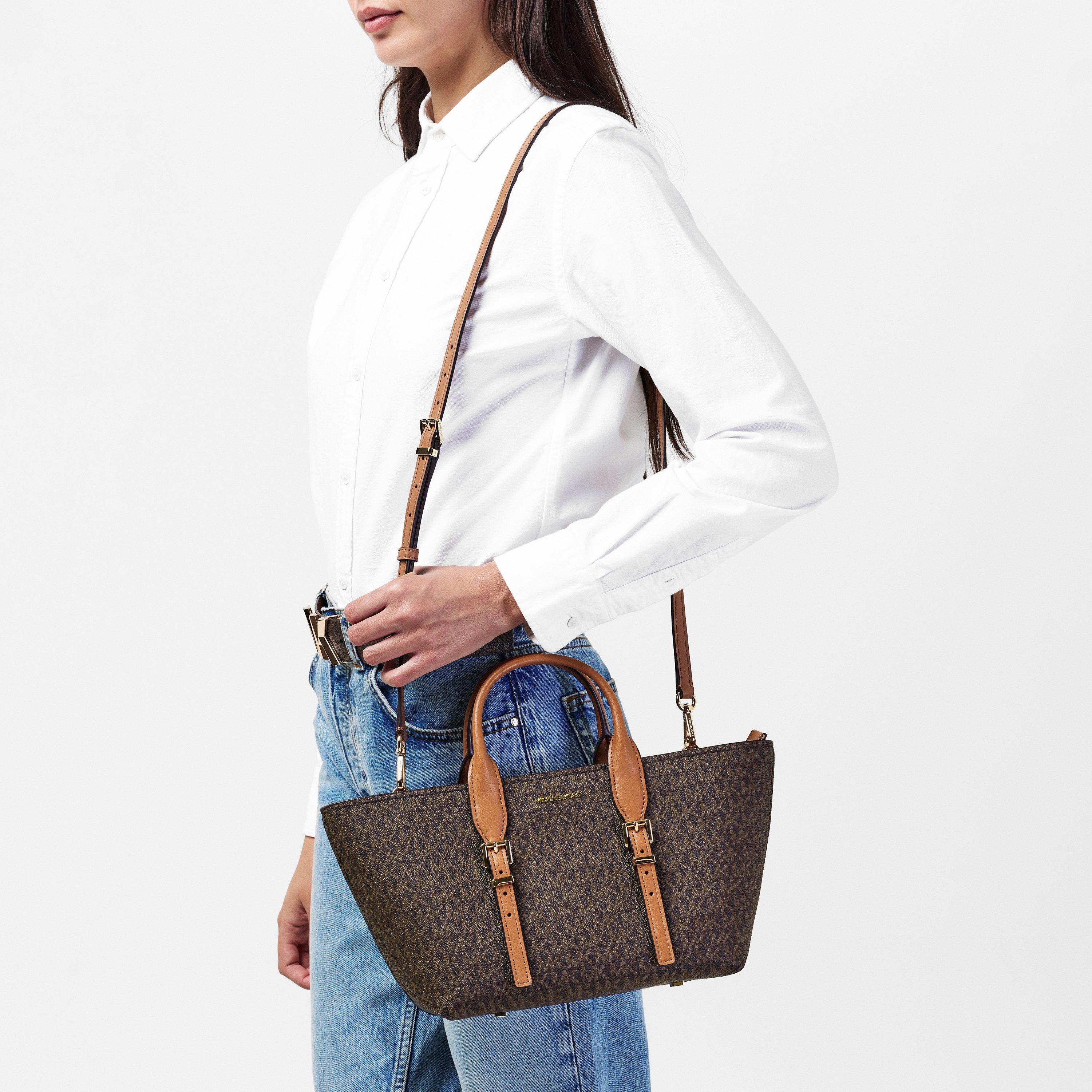 BRN/ACORN - MICHAEL Michael Kors - Women's Moore Tote Bag - 2