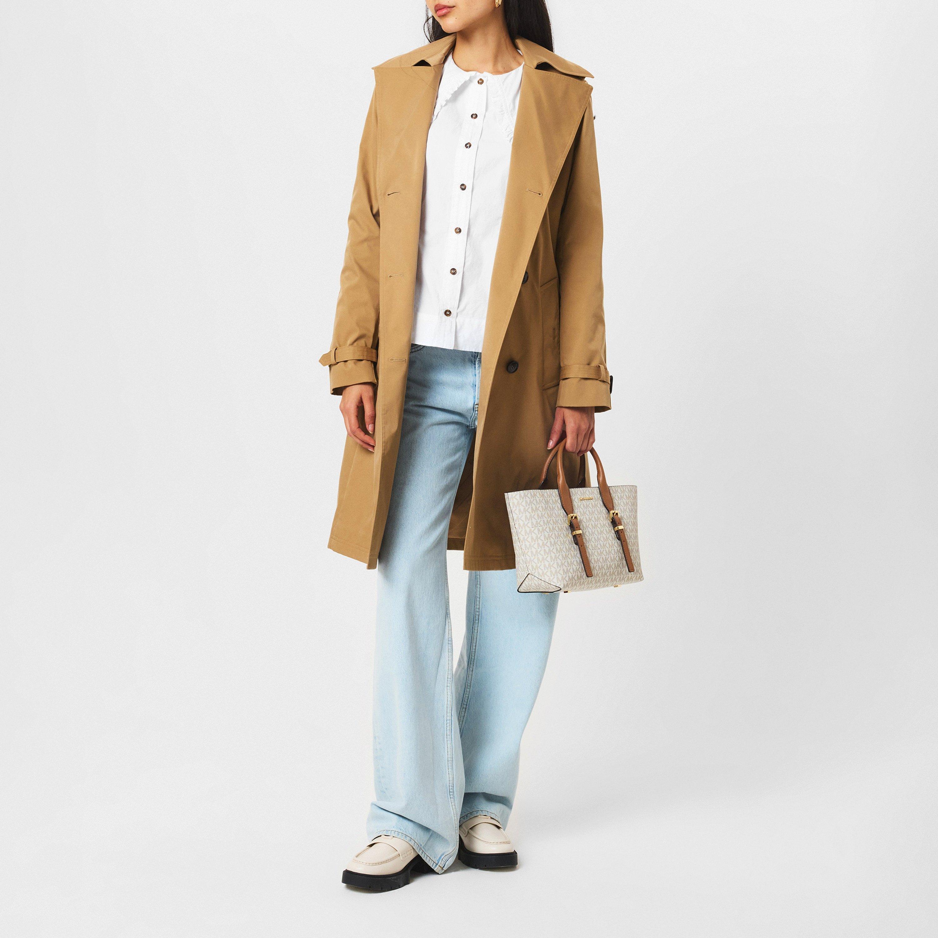 VANILLA/ACRN - MICHAEL Michael Kors - Women's Moore Tote Bag - 6