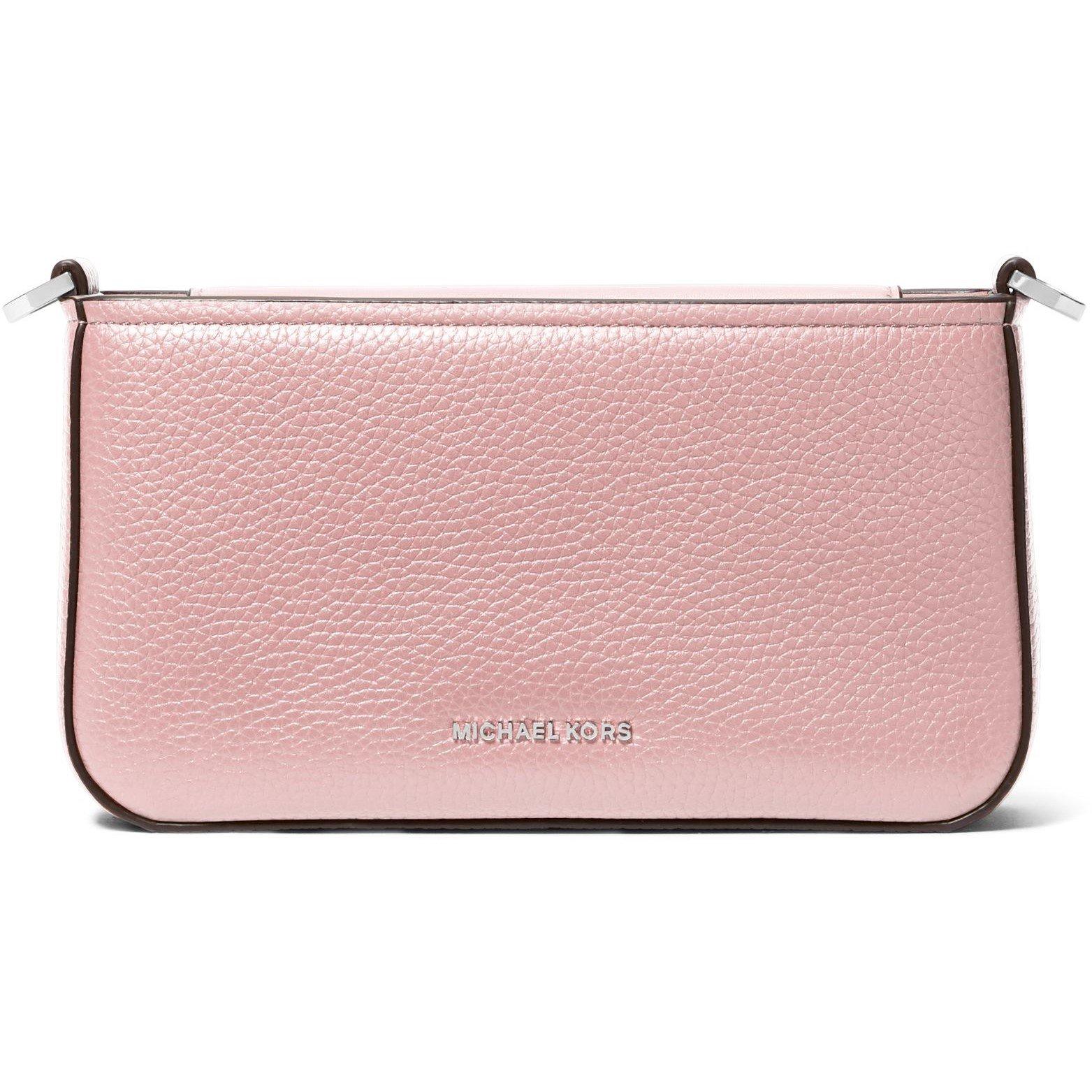 SMOKEY ROSE - MICHAEL Michael Kors - Women's Bryant Small Leather Convertible Cross Body Bag - 2
