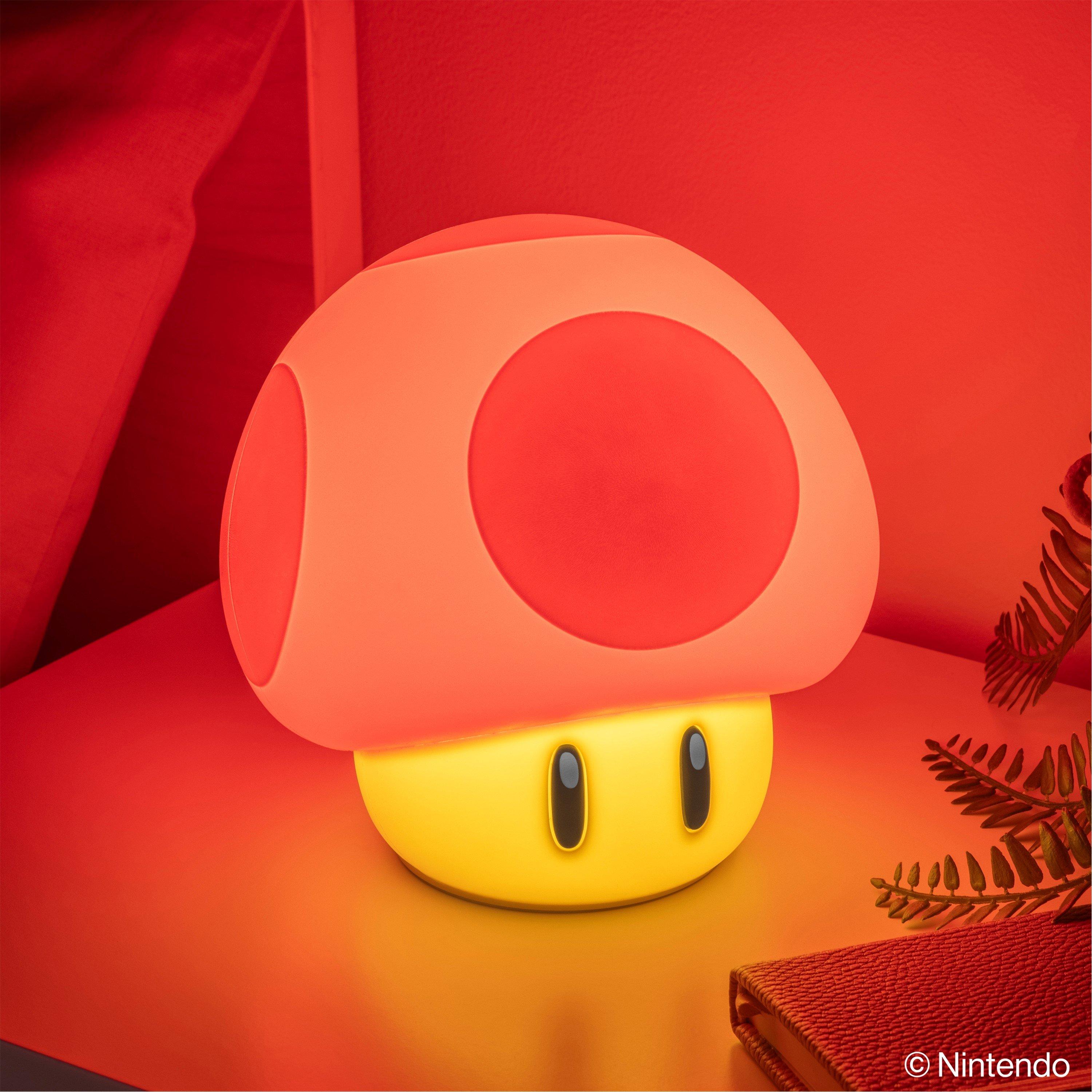 ple - Super Mario - Super Mushroom SquishyGlo Light Rechargeable - 5