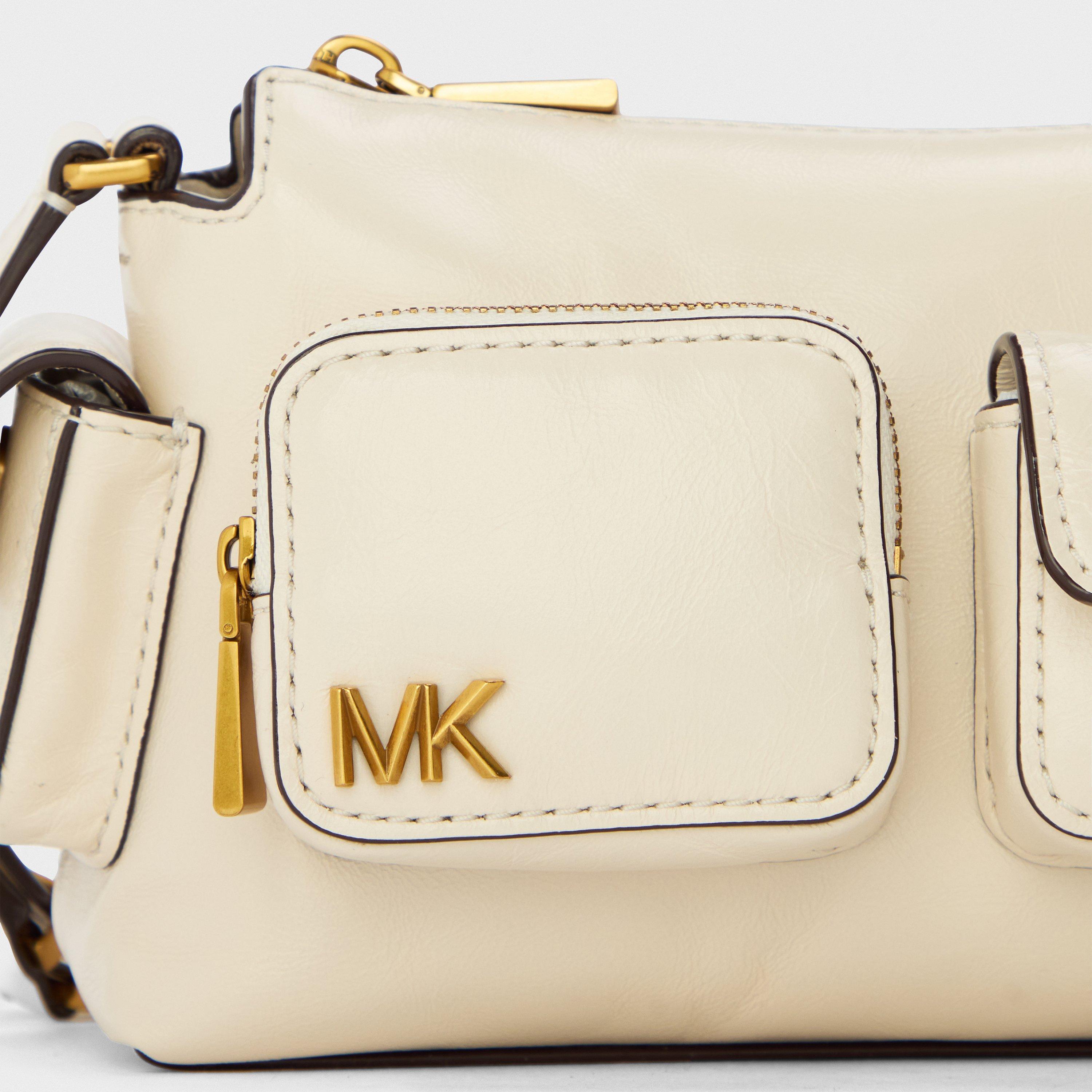 LT CREAM - MICHAEL Michael Kors - Women's Dakota Cross Body Bag - 3