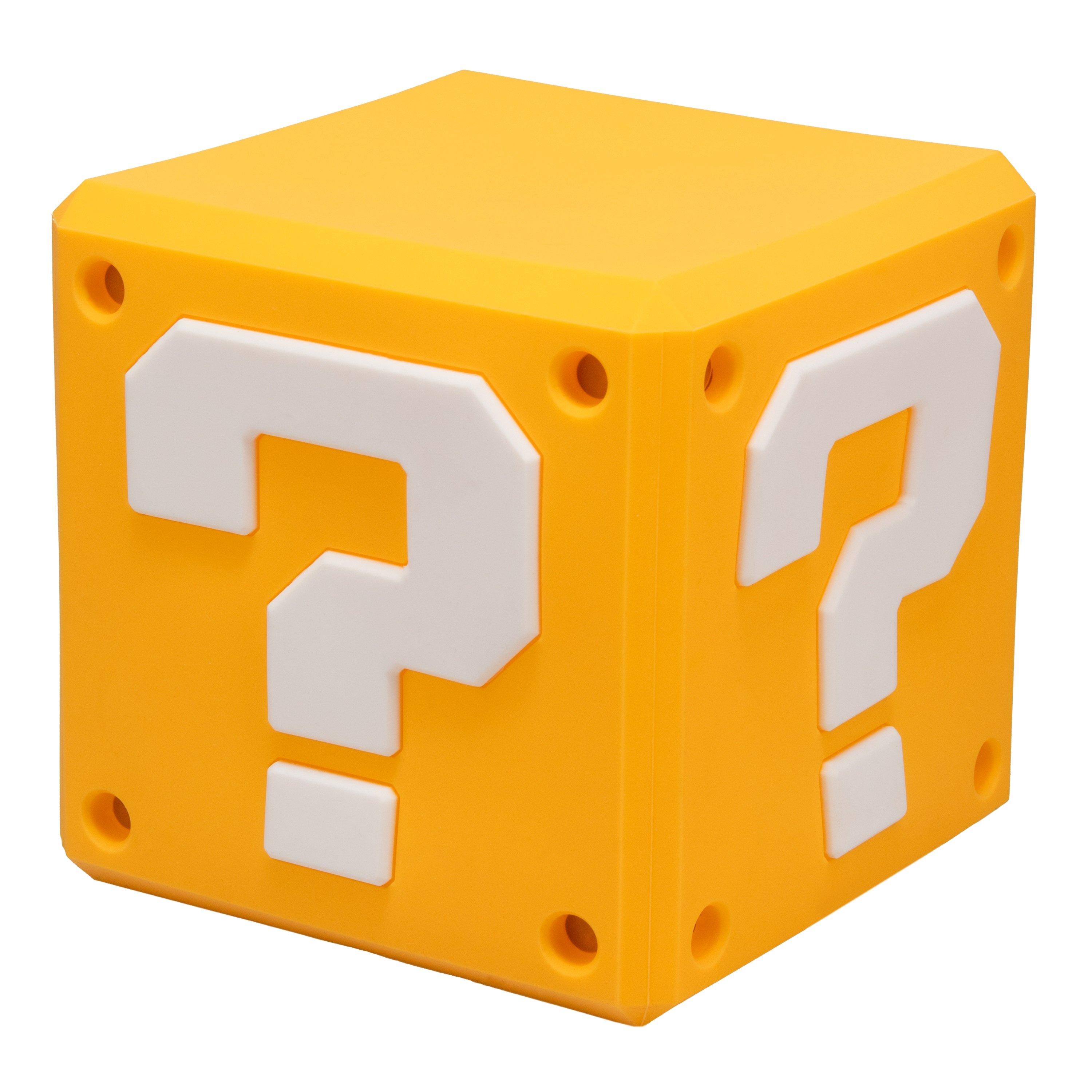 Super Mario  Question Block Squishyglo Light Rechargeable - 