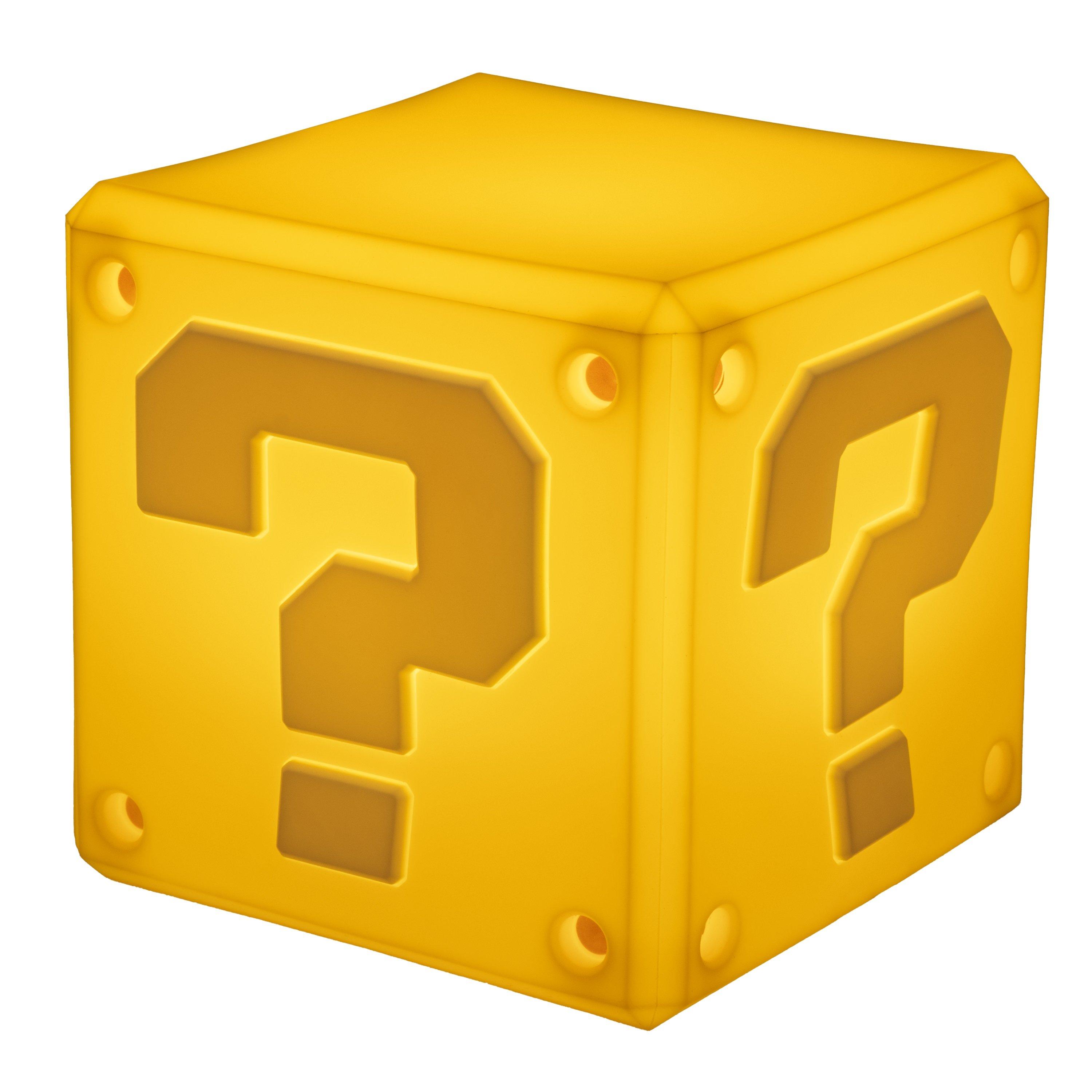 Mehrfarbig - Super Mario - Question Block SquishyGlo Light Rechargeable - 2