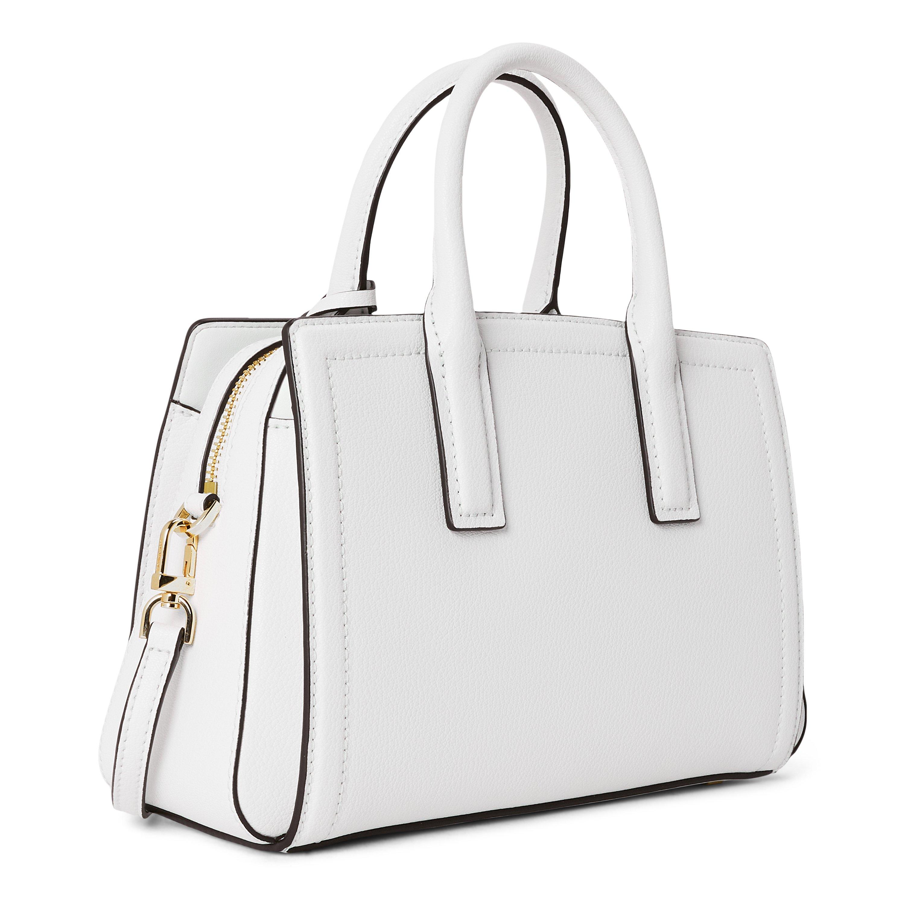 Optic White - MICHAEL Michael Kors - Laila Small Satchel - 2