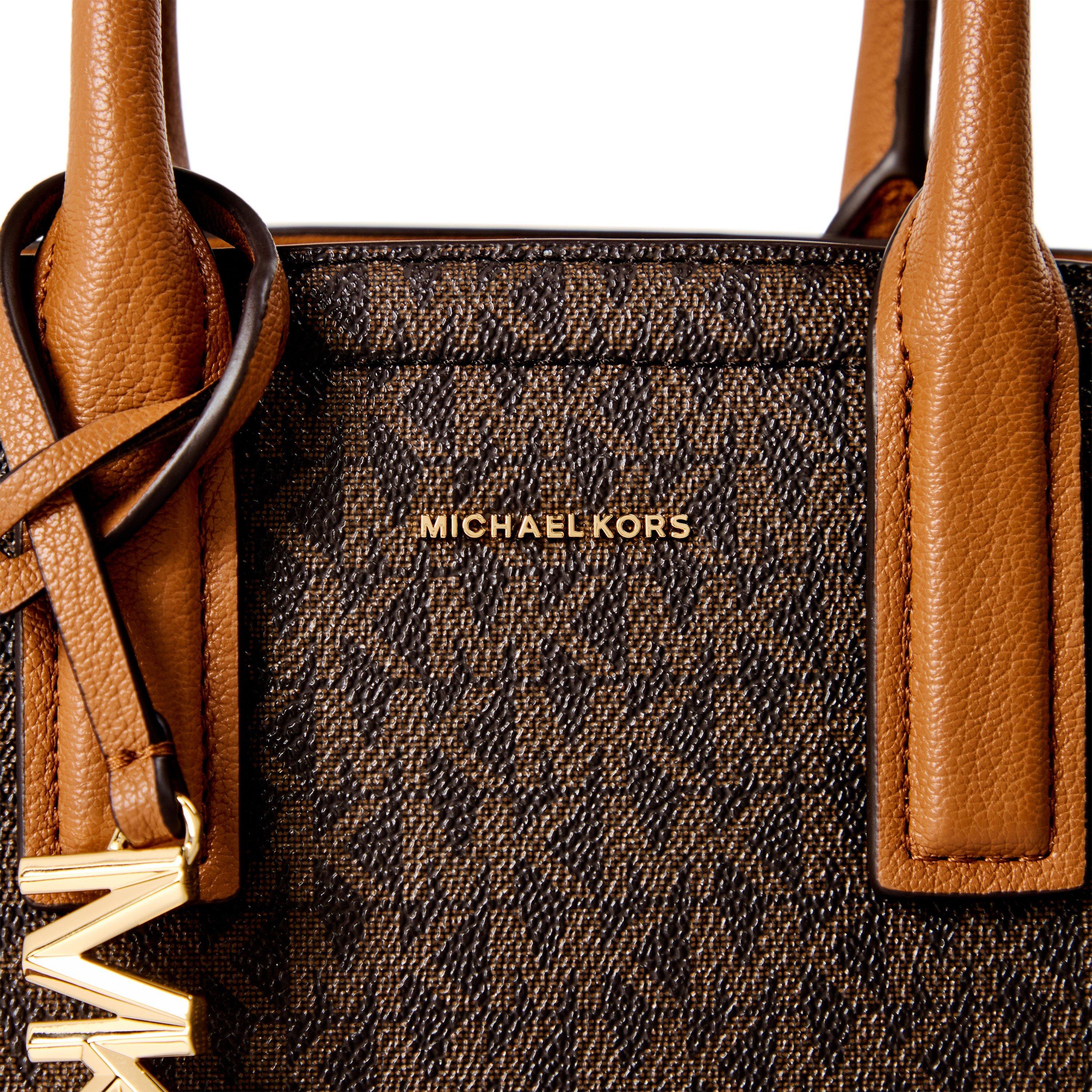 BRN/ACORN* - MICHAEL Michael Kors - Laila Small Satchel - 3