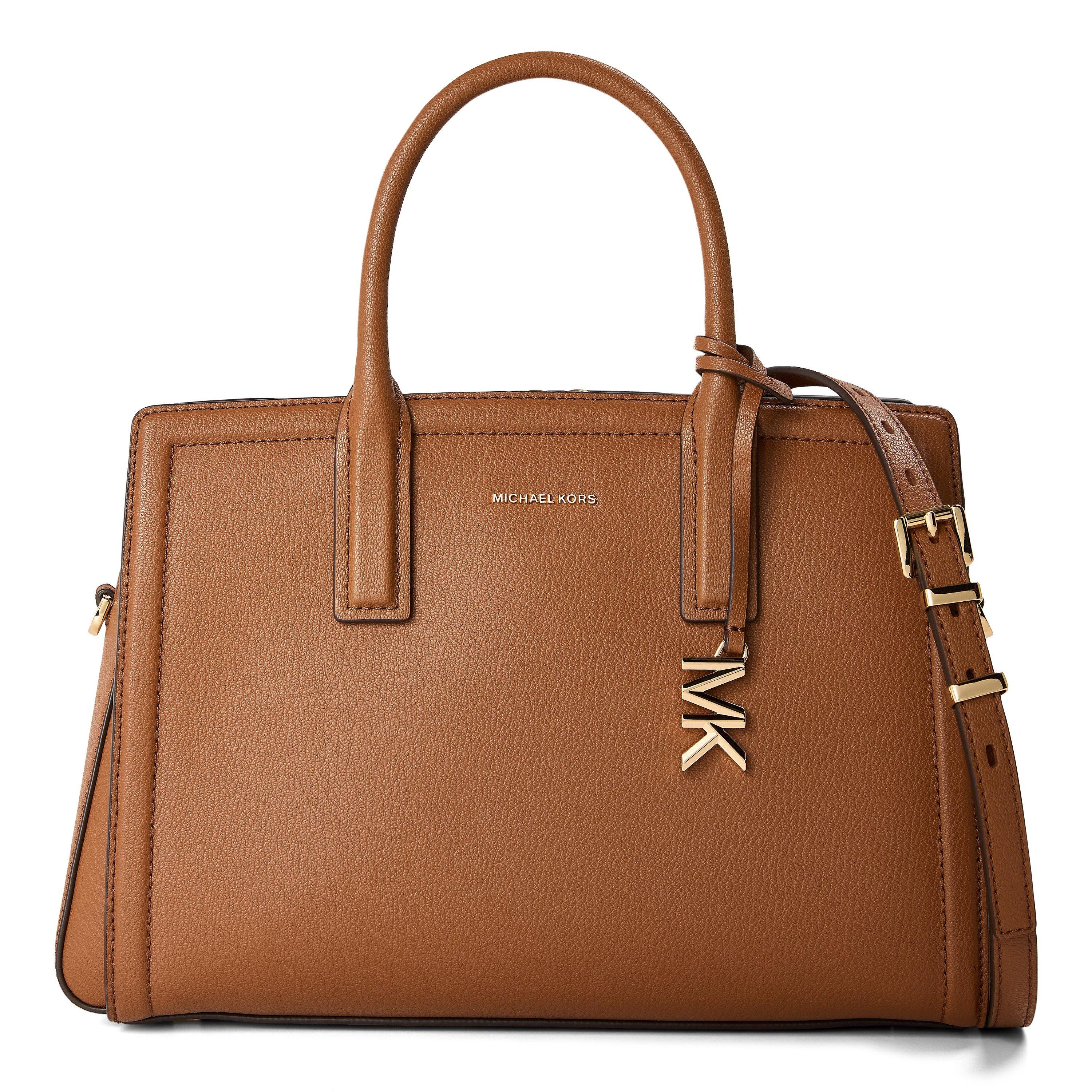 LUGGAGE* - MICHAEL Michael Kors - Women's Laila Medium Stitch Satchel Bag - 1