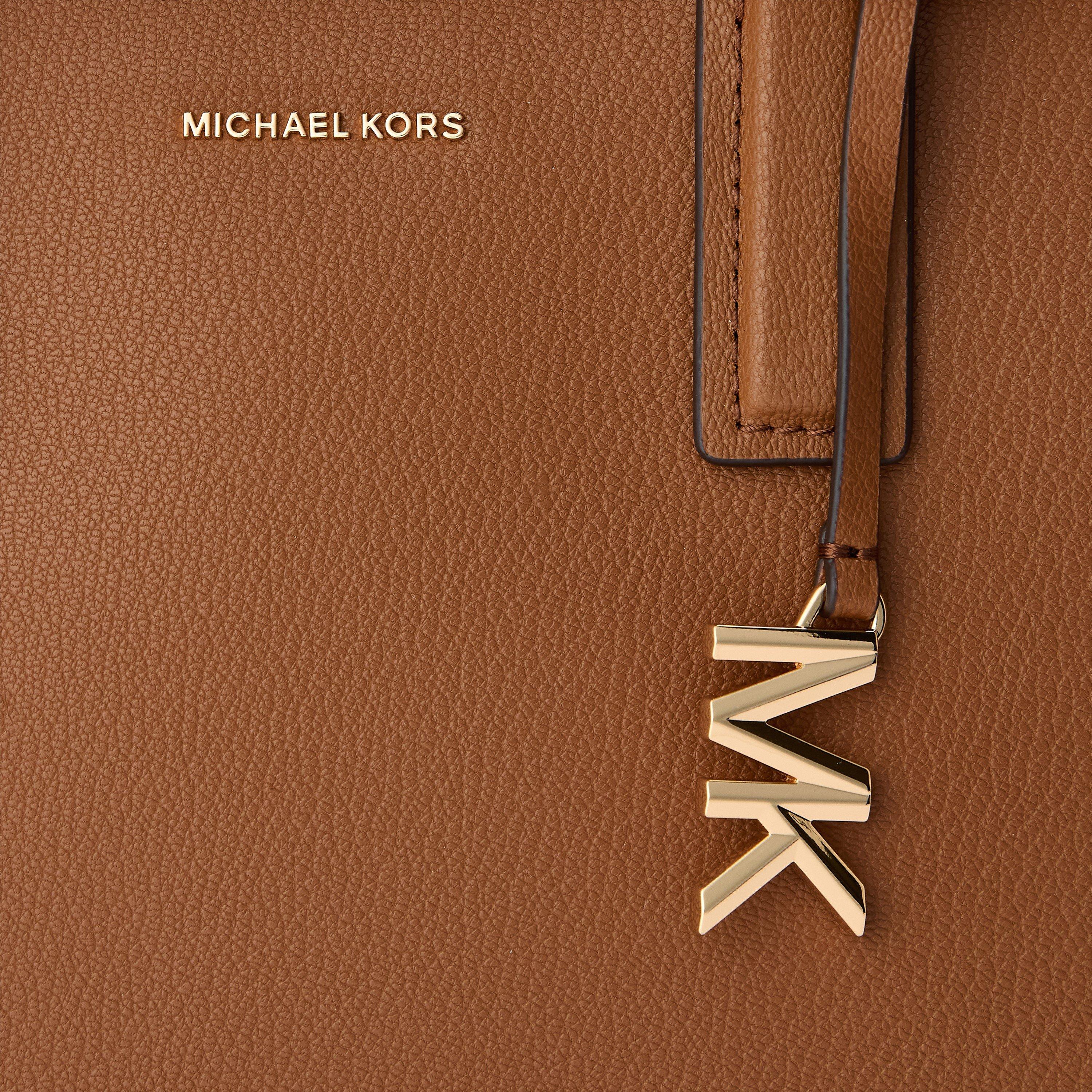 LUGGAGE* - MICHAEL Michael Kors - Women's Laila Medium Stitch Satchel Bag - 3