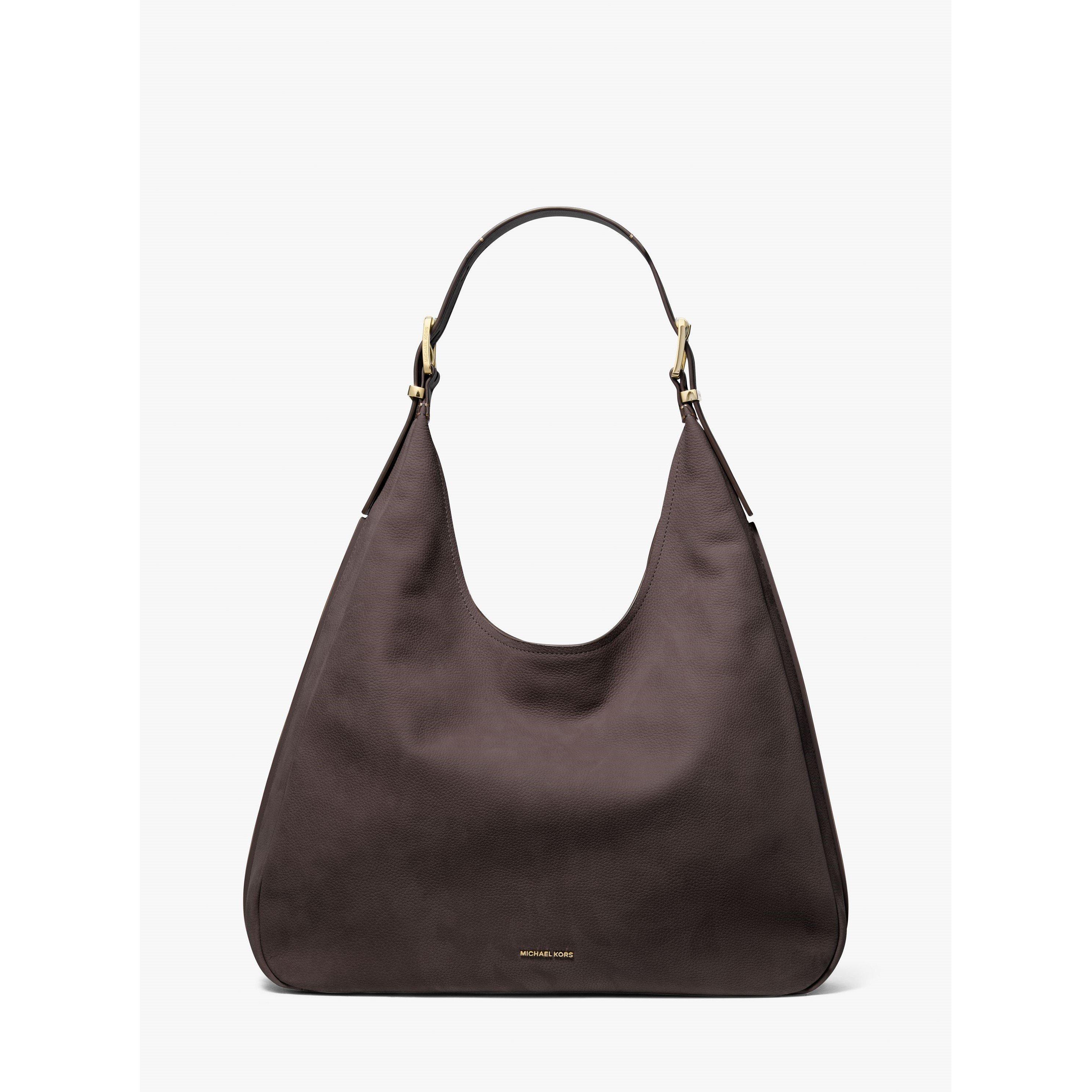 MICHAEL Michael Kors Womens Nolita Hobo Bag - CHOCOLATE