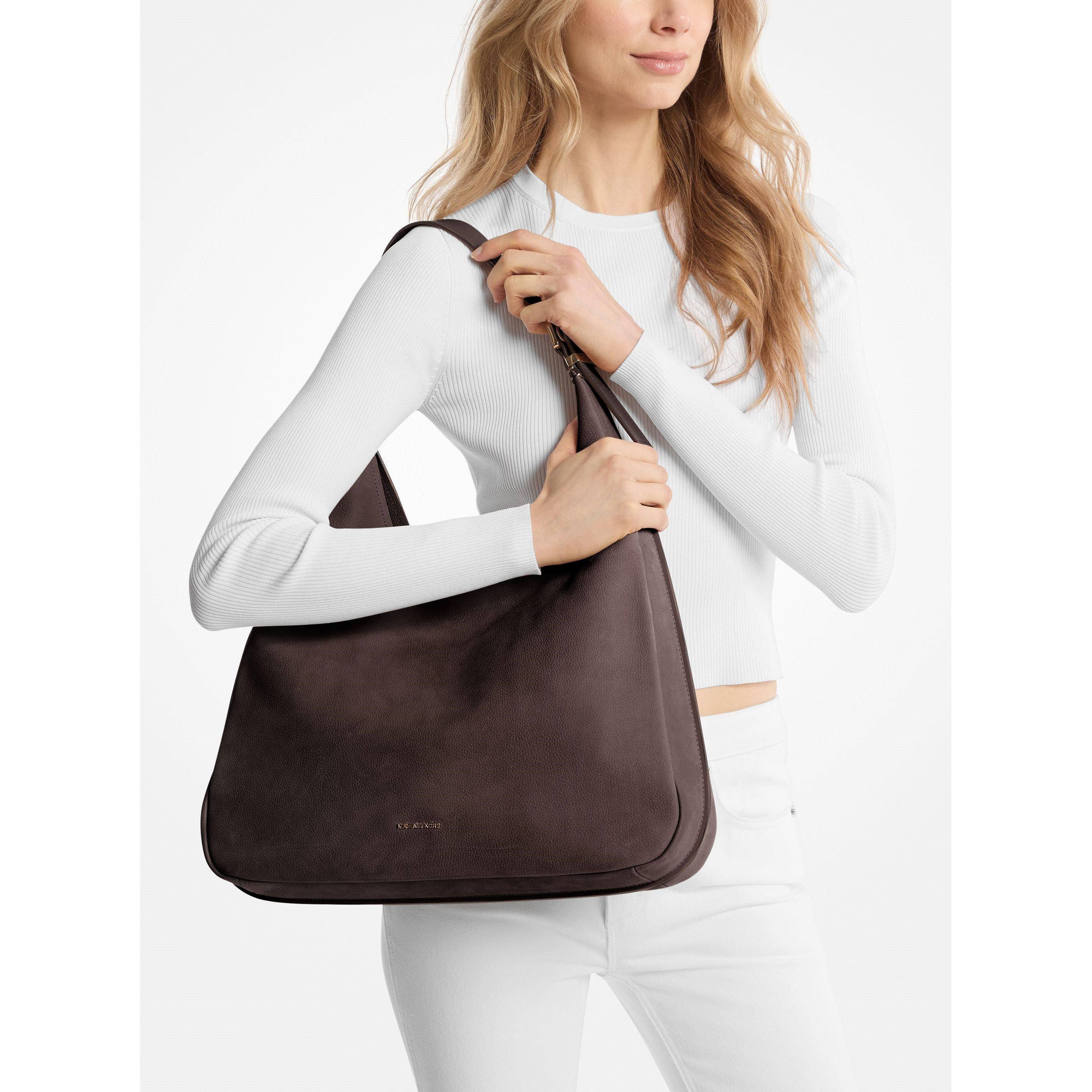 CHOCOLATE - MICHAEL Michael Kors - Womens Nolita Hobo Bag - 4