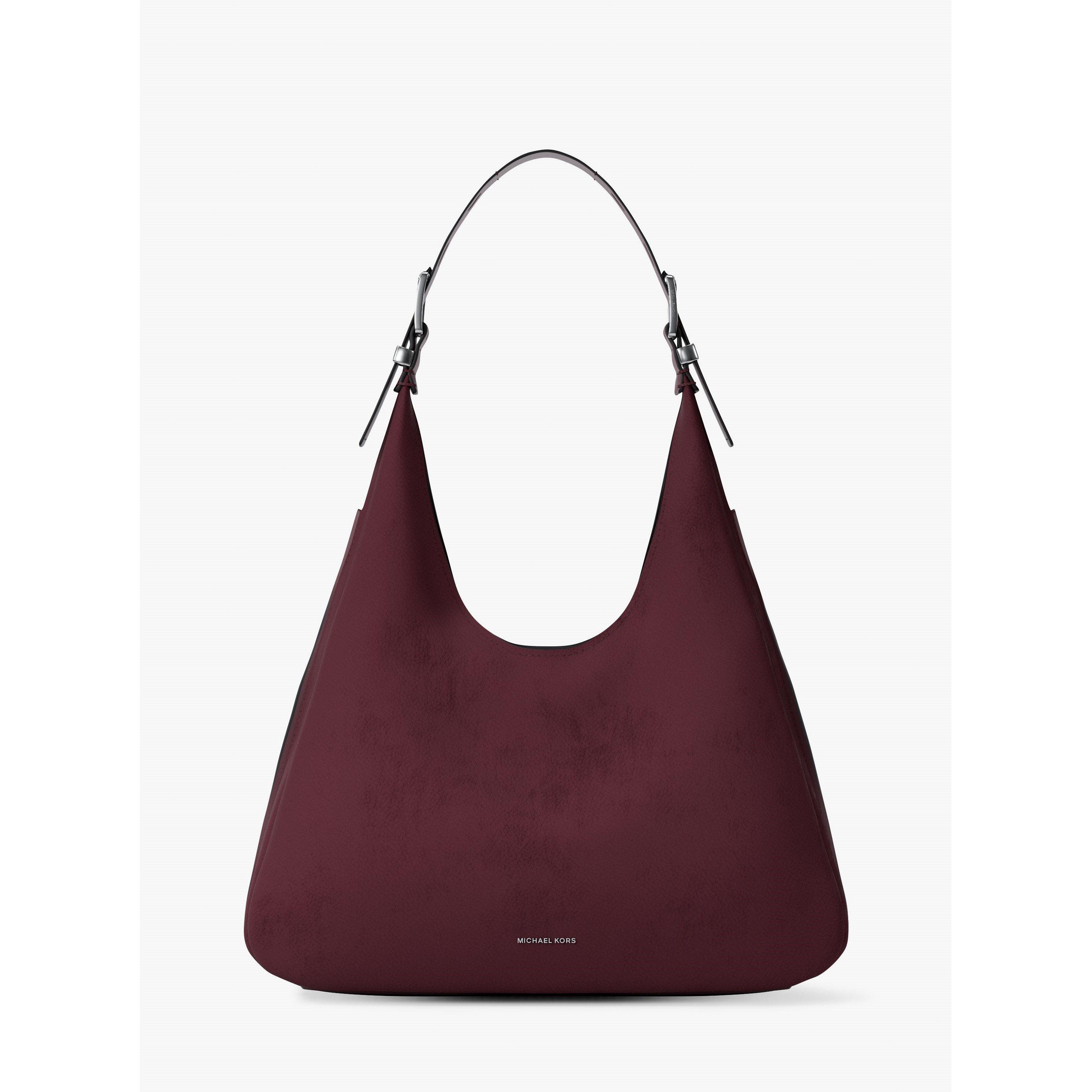 MICHAEL Michael Kors Womens Nolita Hobo Bag - OXBLOOD