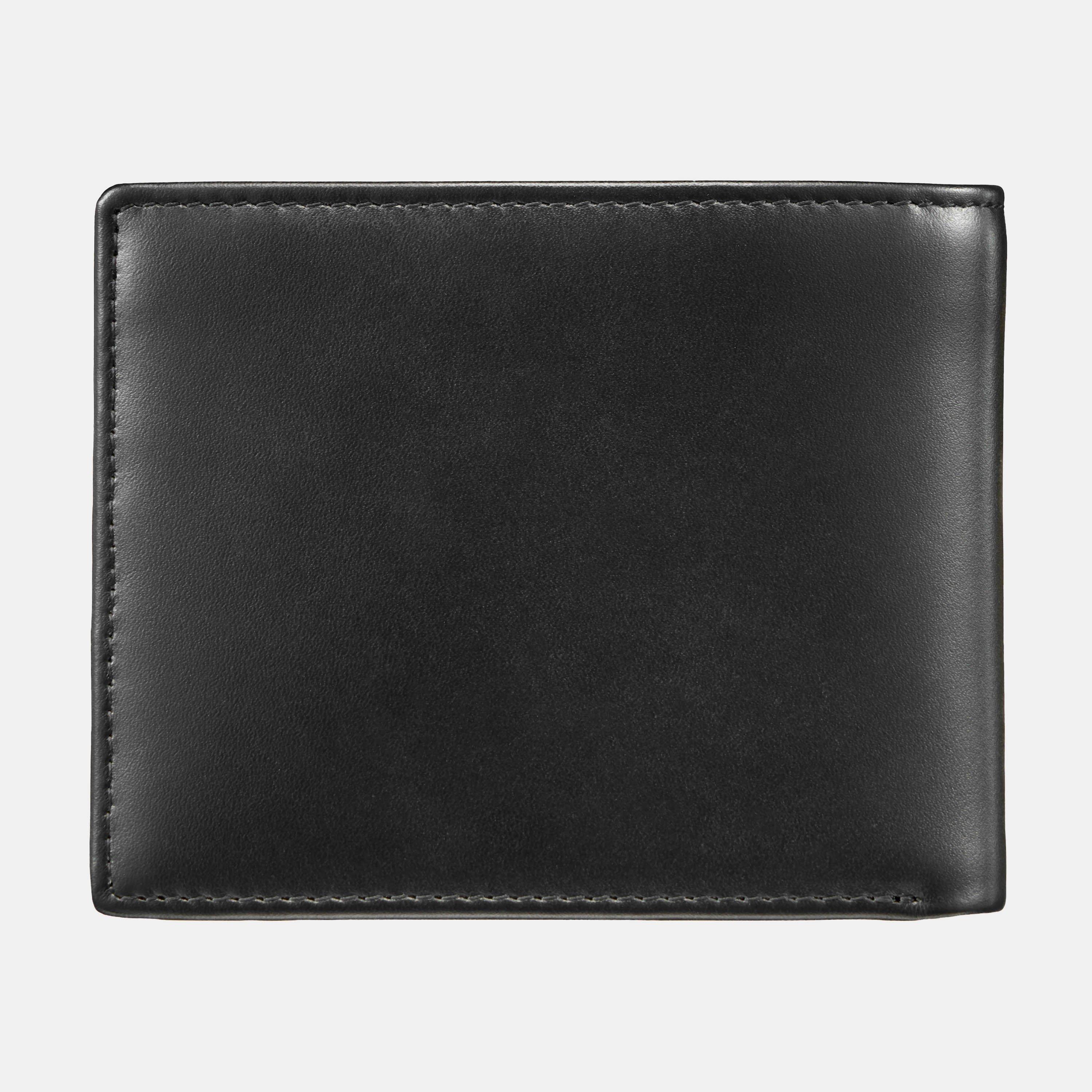 Nero Black - Valentino - Men's Courage Leather Billfold Wallet - 2