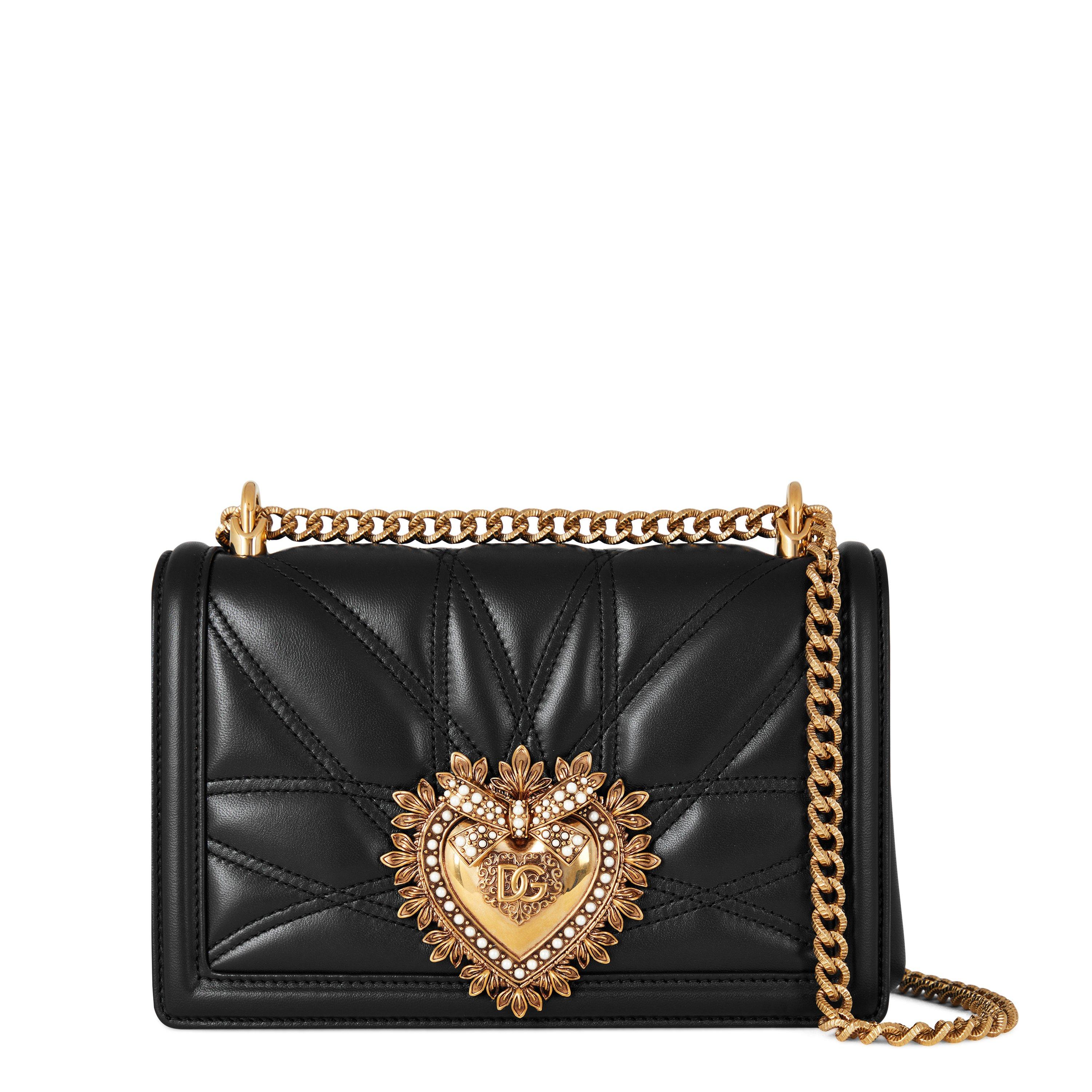 Dolce and Gabbana Medium Devotion Bag Top Handle Bags Cruise