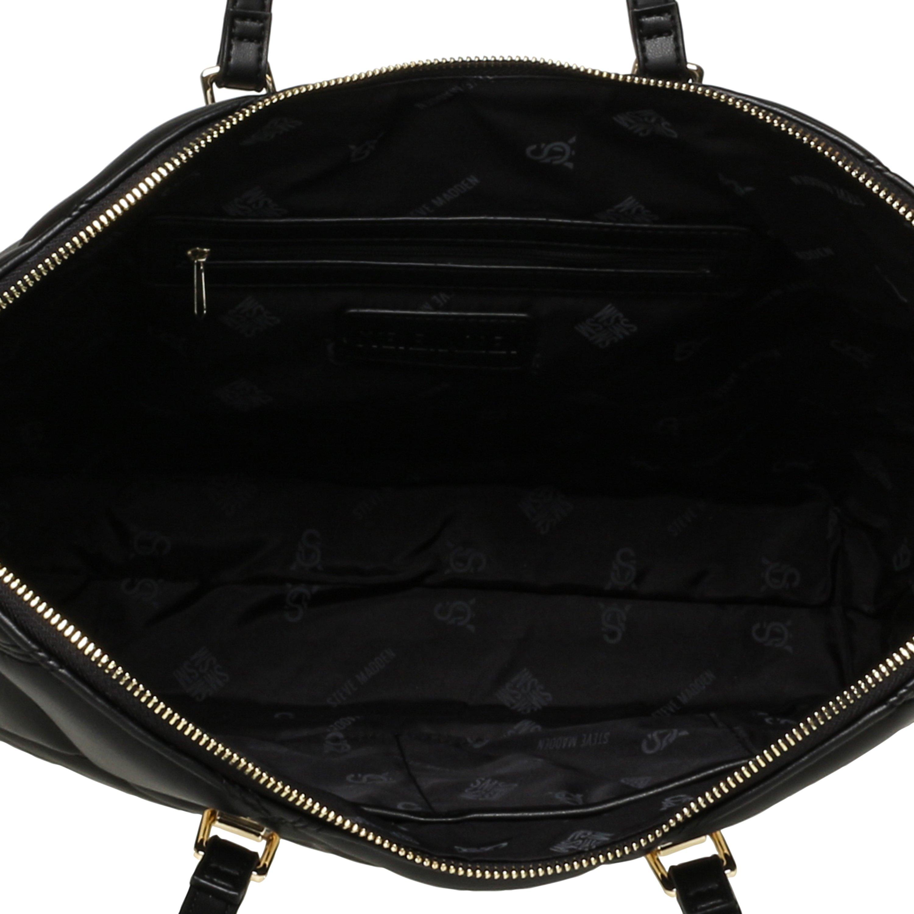 BLACK/ GOLD - Steve Madden - Women's Tote Bags - 3