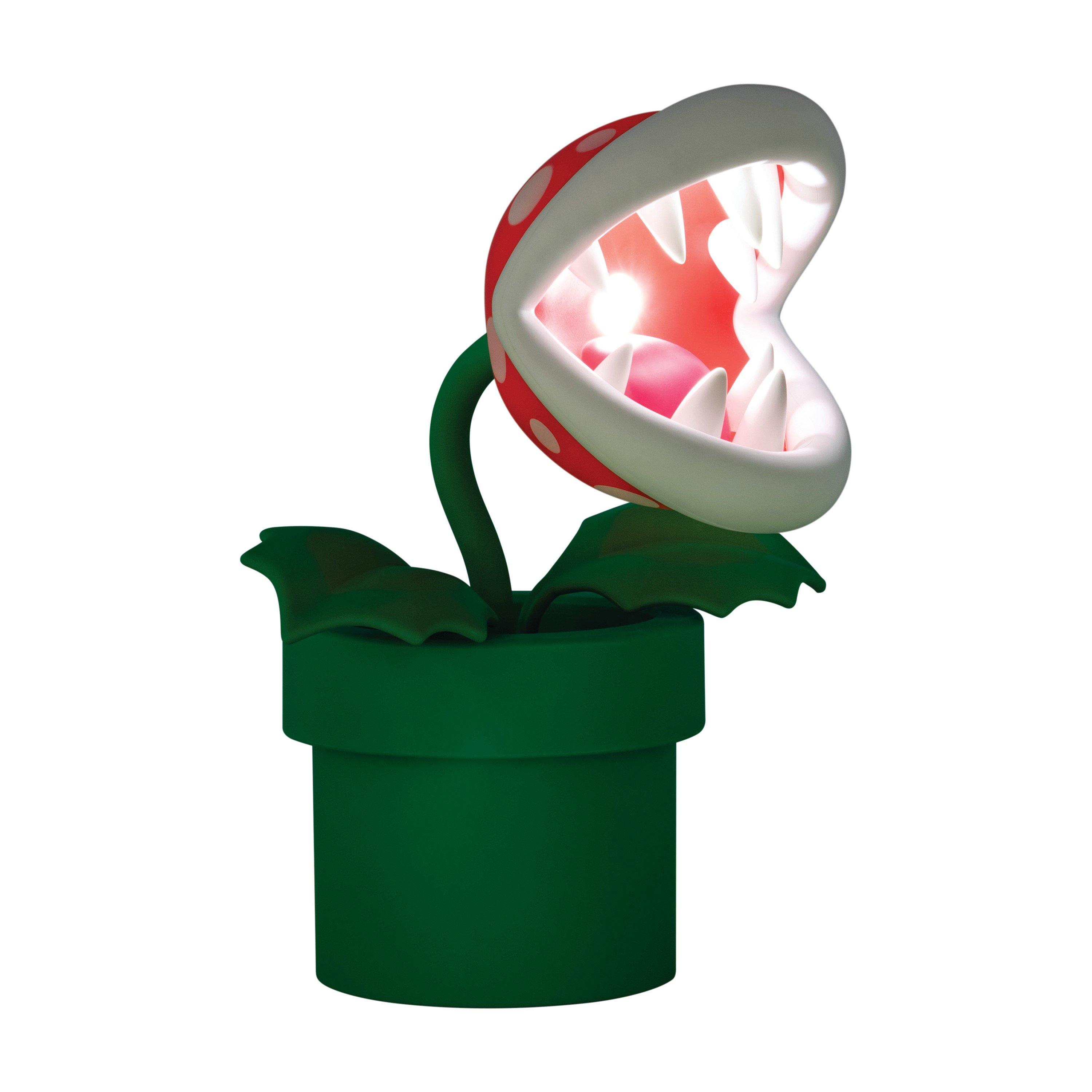 Super Mario  Piranha Plant Posable Lamp - 