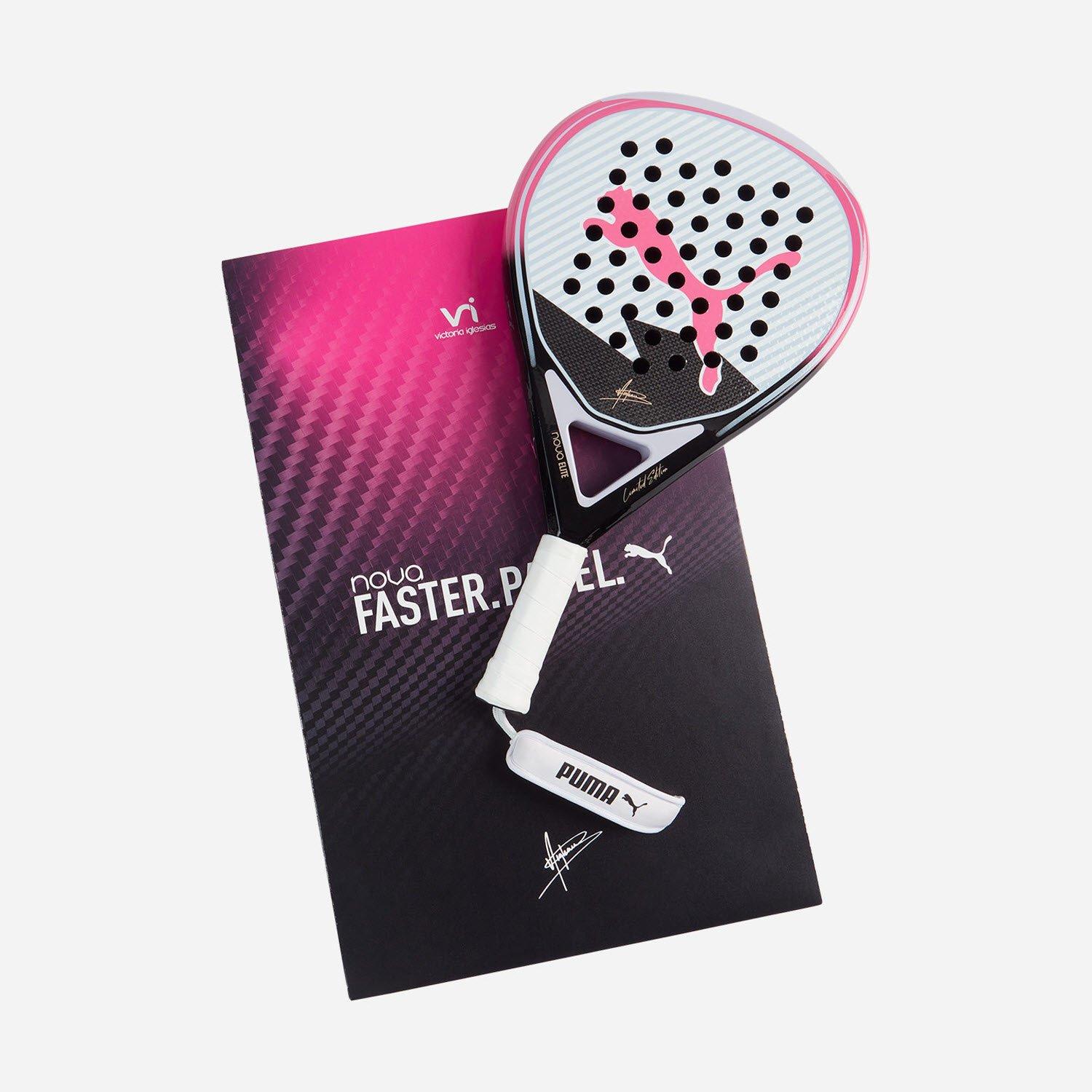 Wit/Zwart - Puma - Women's Nova Elite Victoria Padel Racket - 6
