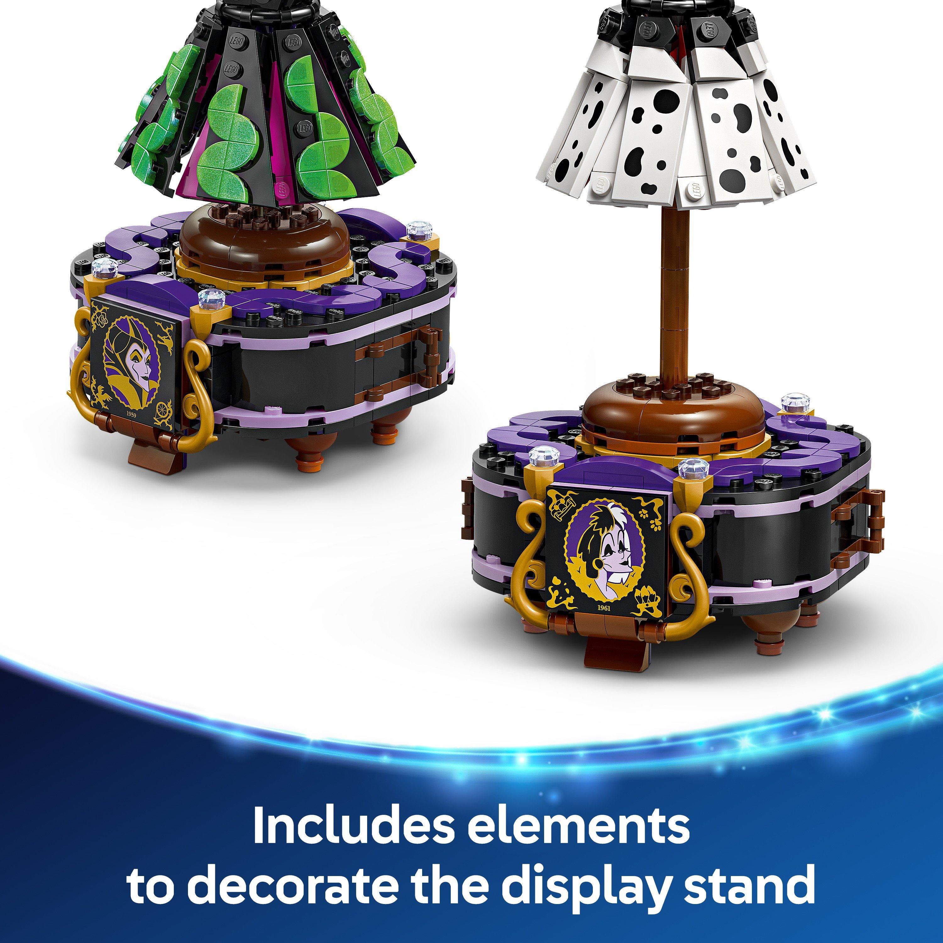 Malfcnt & Crlla - LEGO - Disney 43262 Villains Maleficent’s and Cruella De Vil’s Dresses - 6
