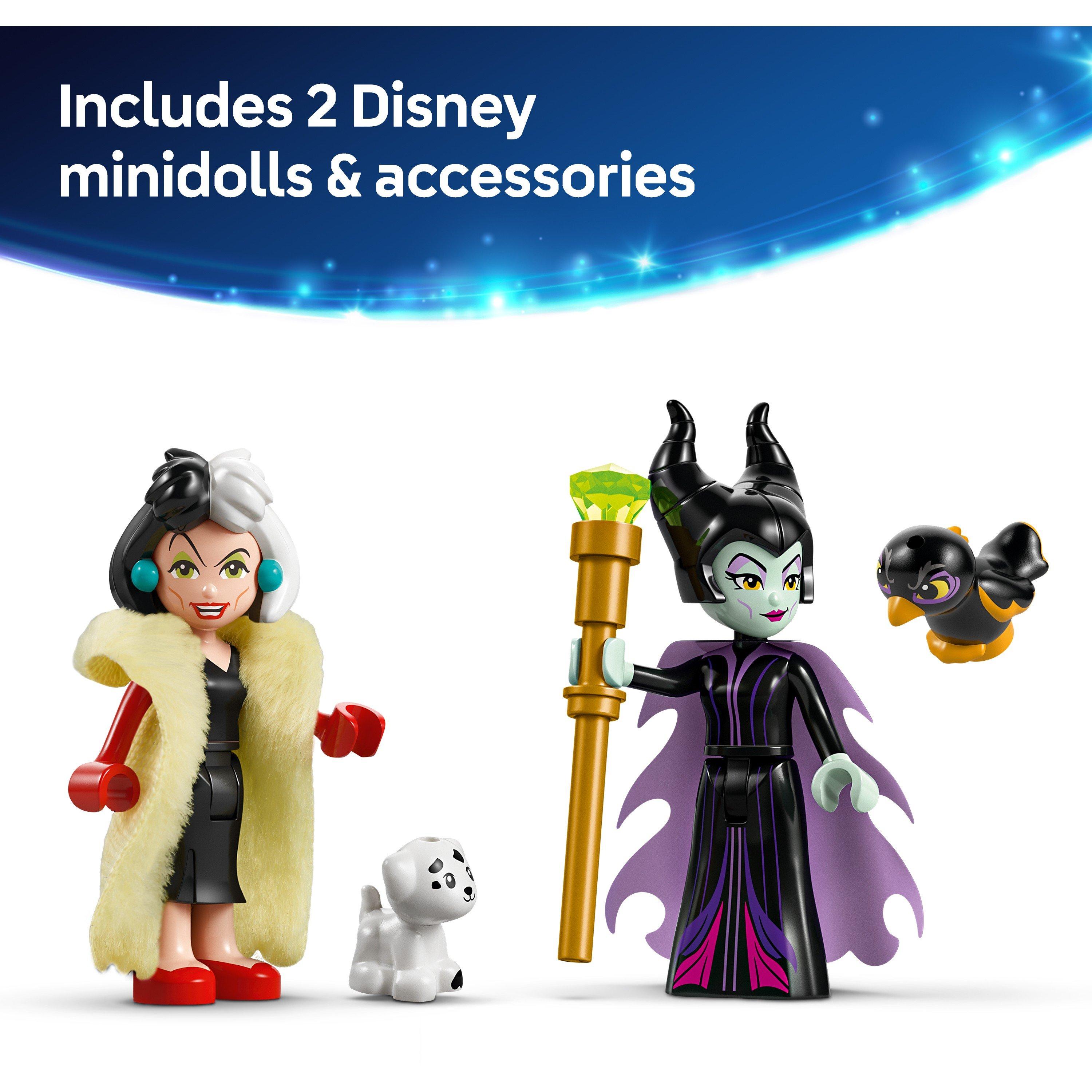 Malfcnt & Crlla - LEGO - Disney 43262 Villains Maleficent’s and Cruella De Vil’s Dresses - 7