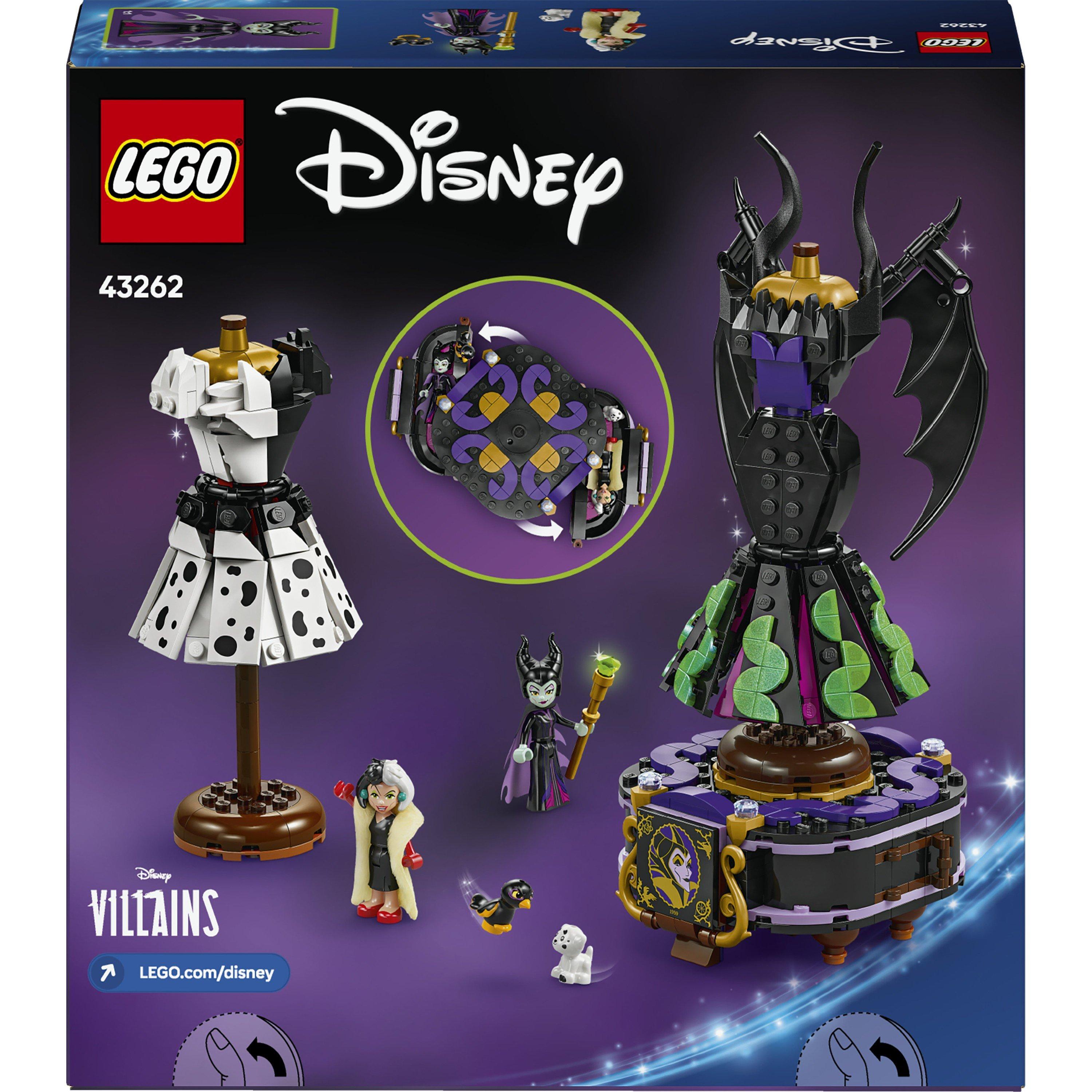 Malfcnt & Crlla - LEGO - Disney 43262 Villains Maleficent’s and Cruella De Vil’s Dresses - 10