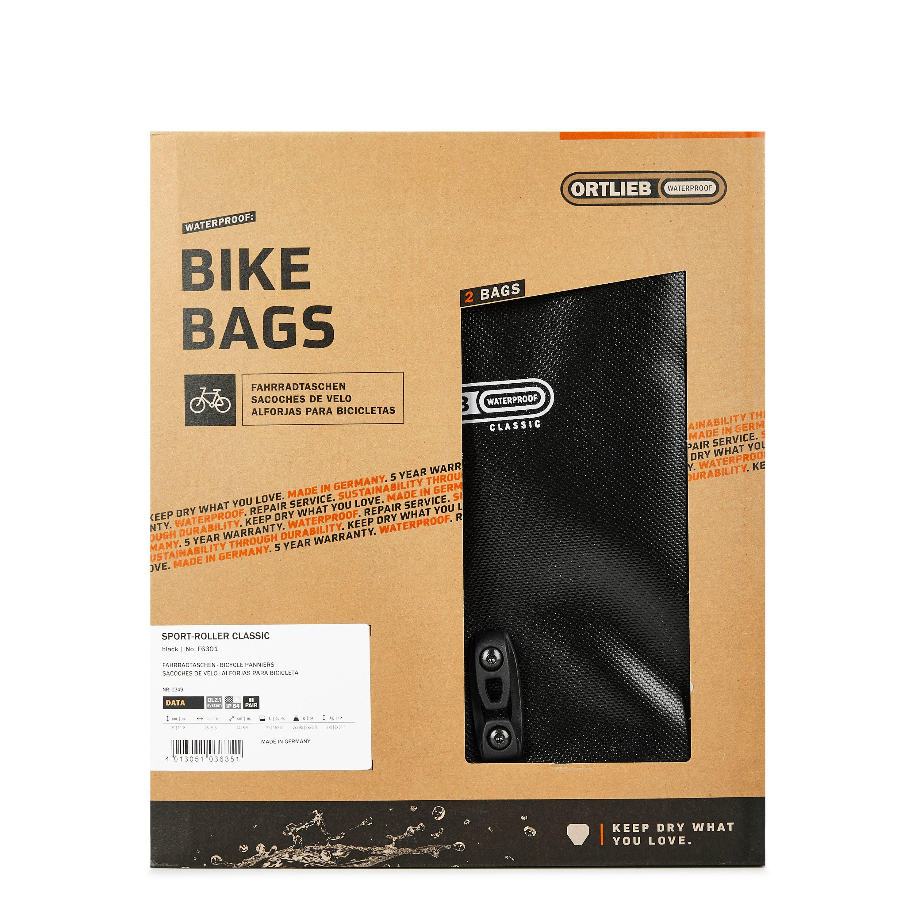 Black - Ortlieb - Pannier Bags - 4