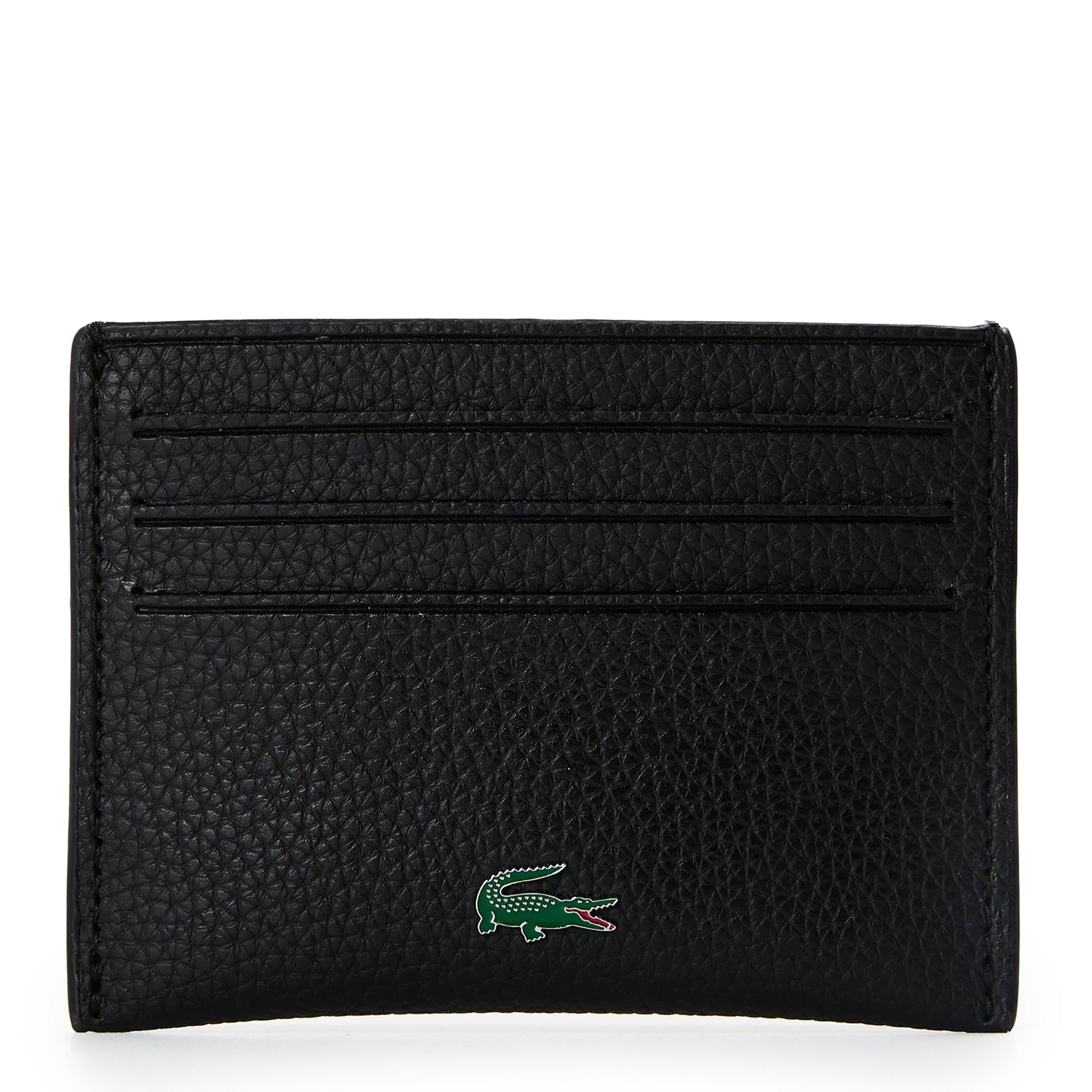 Lacoste Card Holder Wallet, Black - One Size - Image 3