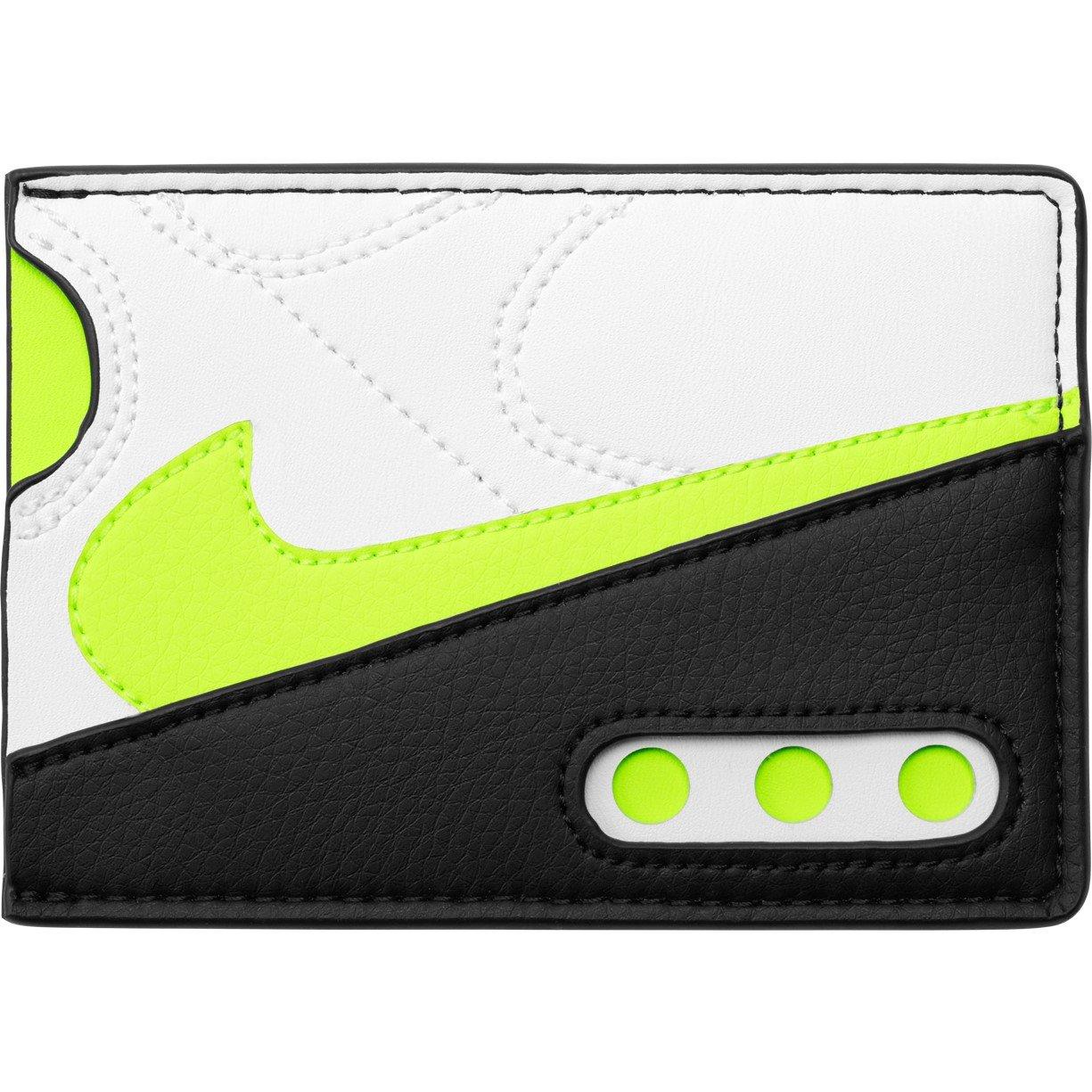 Nike Men's Icon Air Max 90 Card Holder - White/Hot Lime