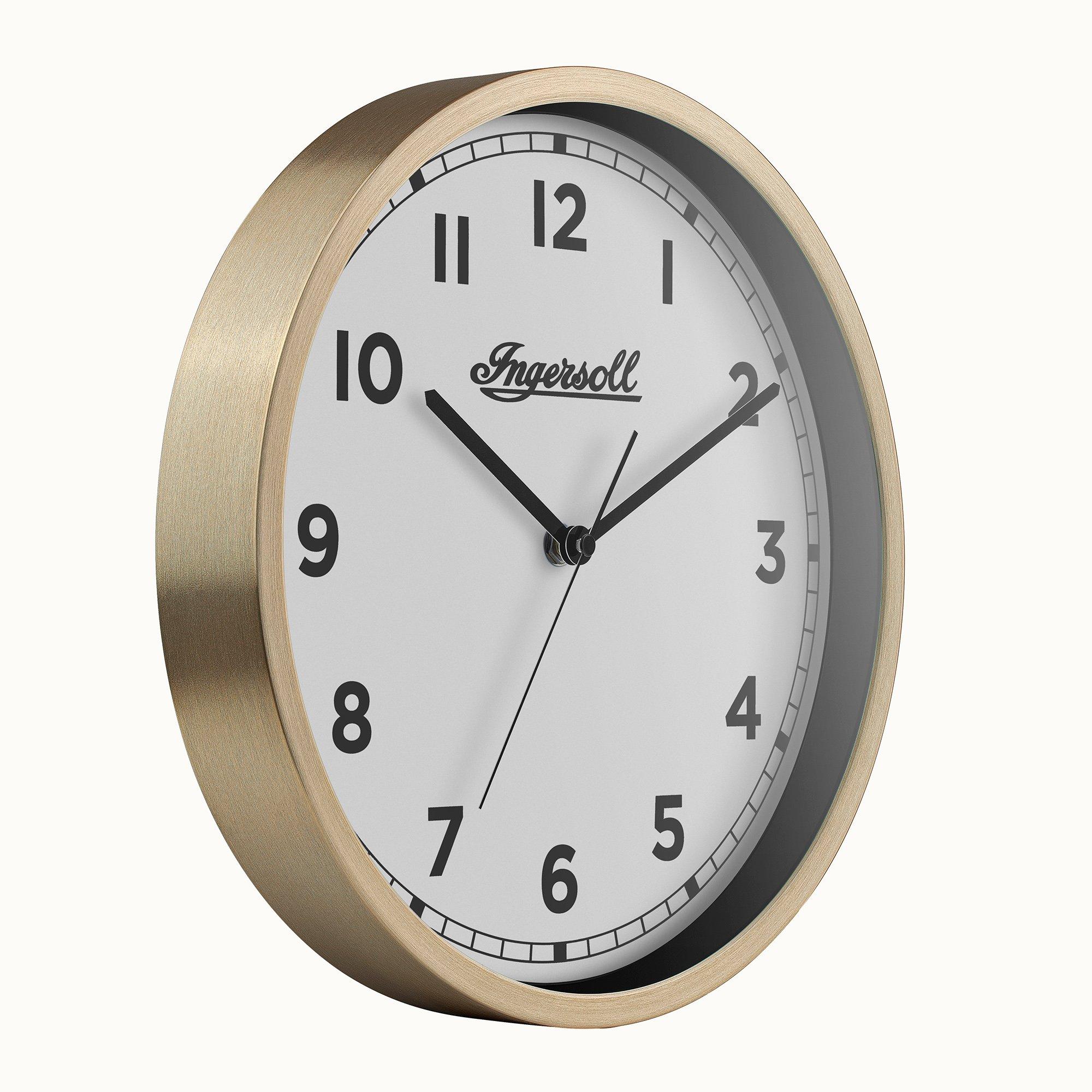White/Gold - Ingersoll - 99 Wall Clock - 2