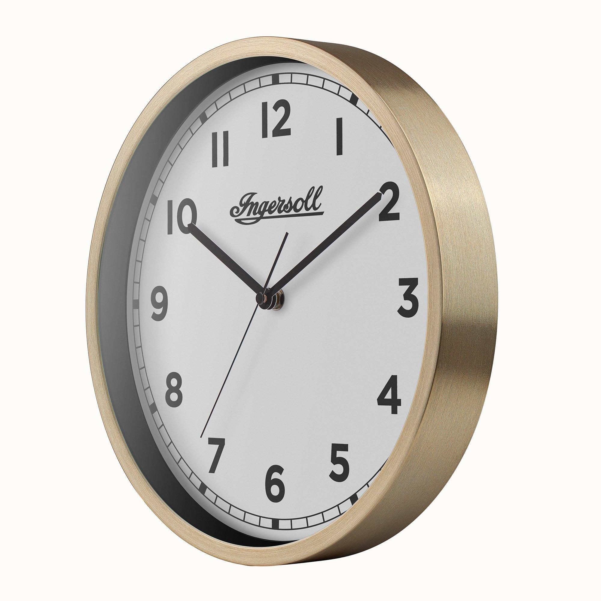White/Gold - Ingersoll - 99 Wall Clock - 3