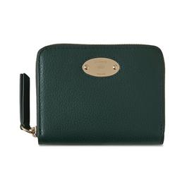 Mulberry Mulberry Plaque Small Zip Around Purse