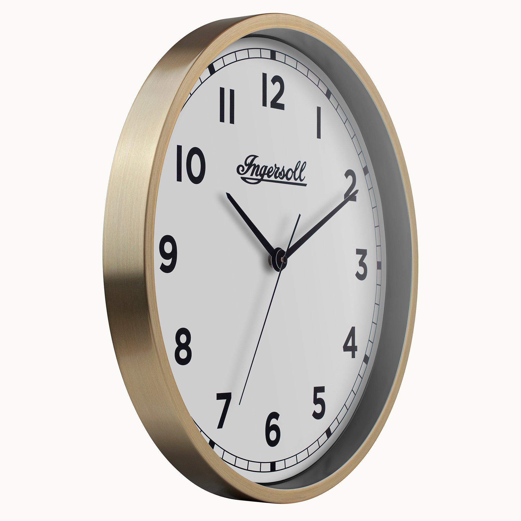 White/Gold - Ingersoll - Wall Clock - 2