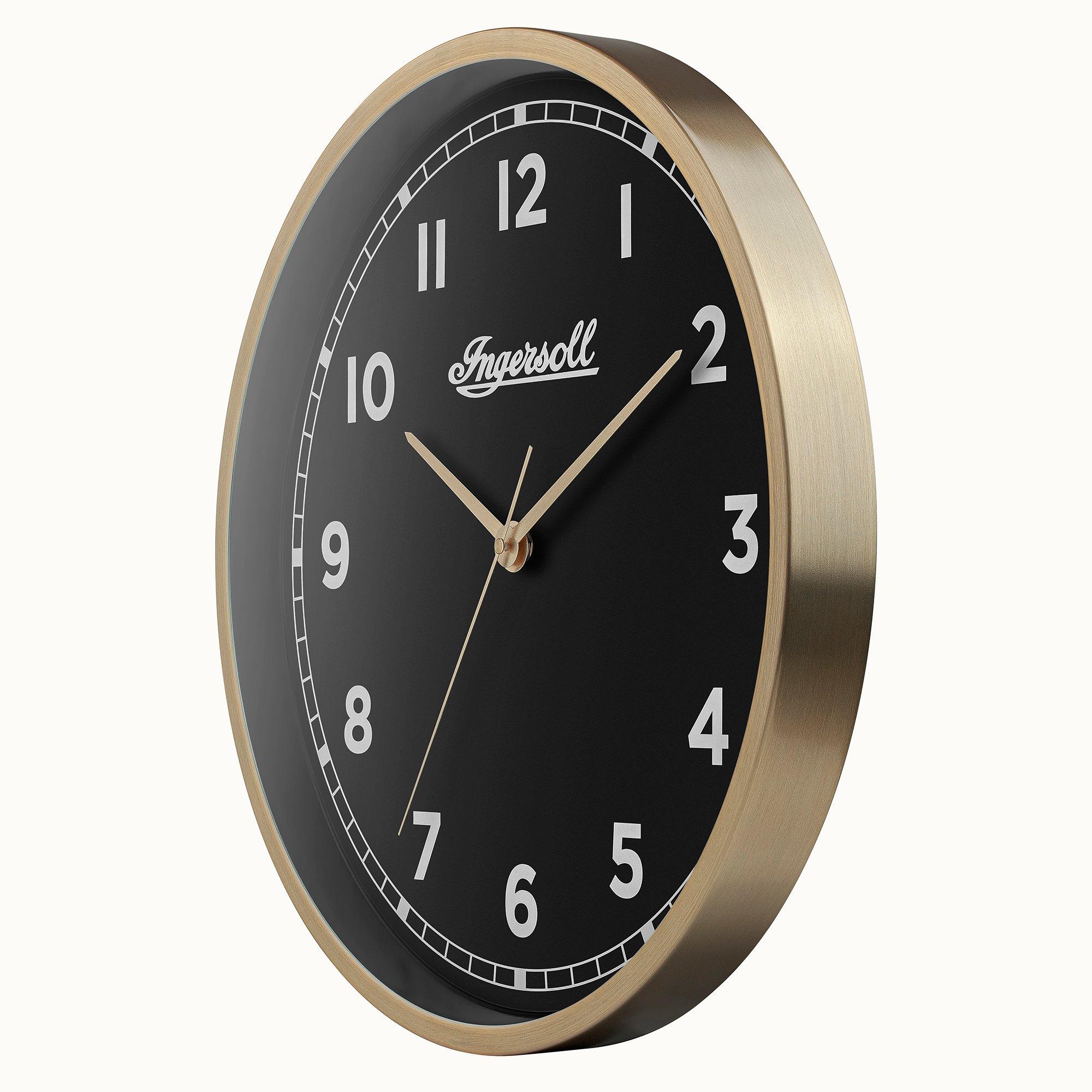 Zwart/Goud - Ingersoll - Wall Clock - 3