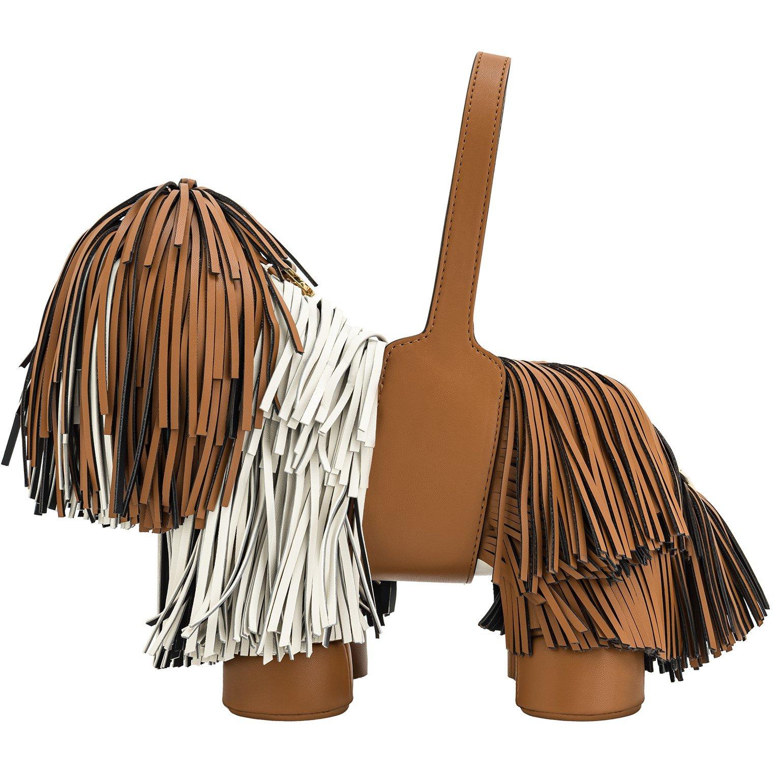 Brown - JW Pei - Women's Nita Puppy Cross Body Bags - 3