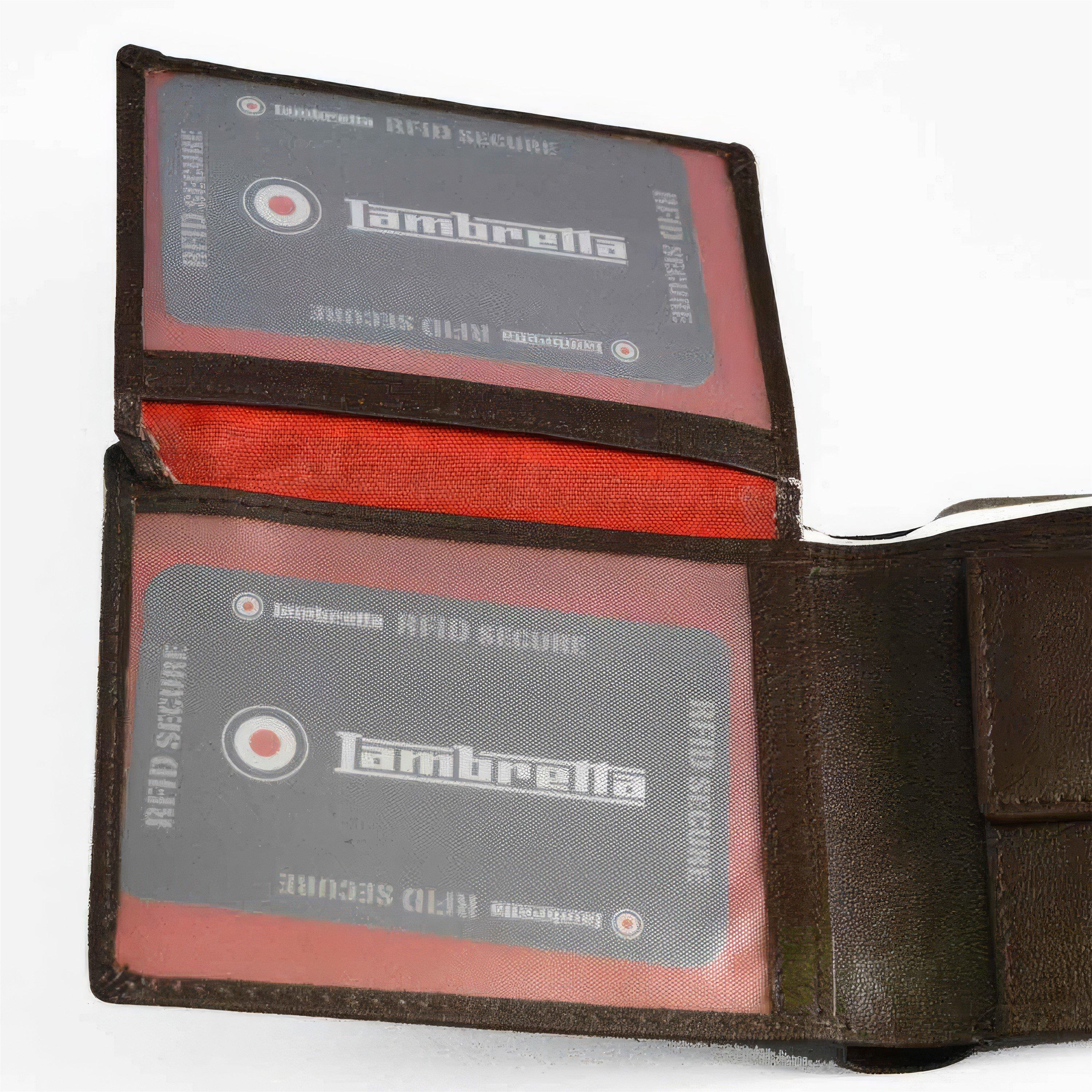 Marrón oscuro - Lambretta - Leather Wallet - 4