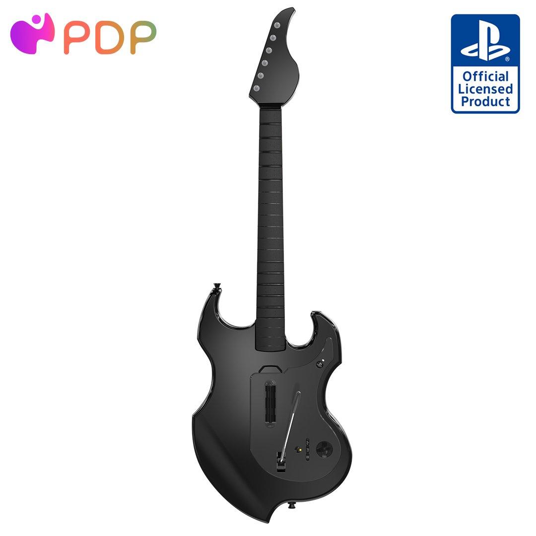 Black - PDP - RIFFMASTER Wireless Guitar PlayStation Controller - 1