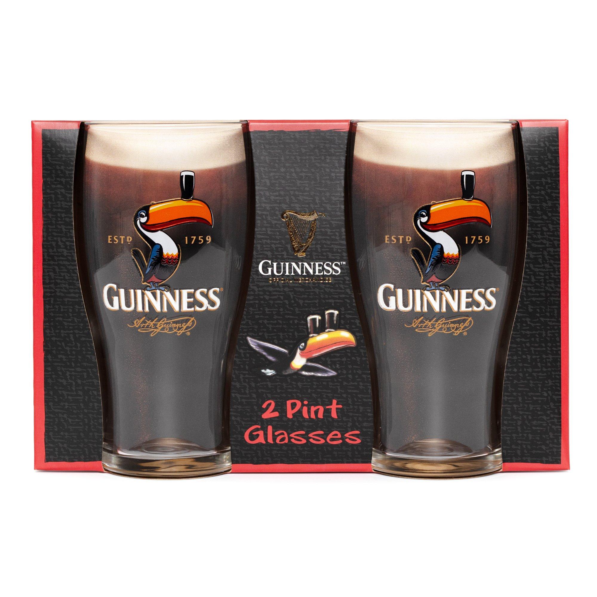 Tucán - Guinness - Guinness Official Toucan Pint Beer Glass Set of 2 - 1