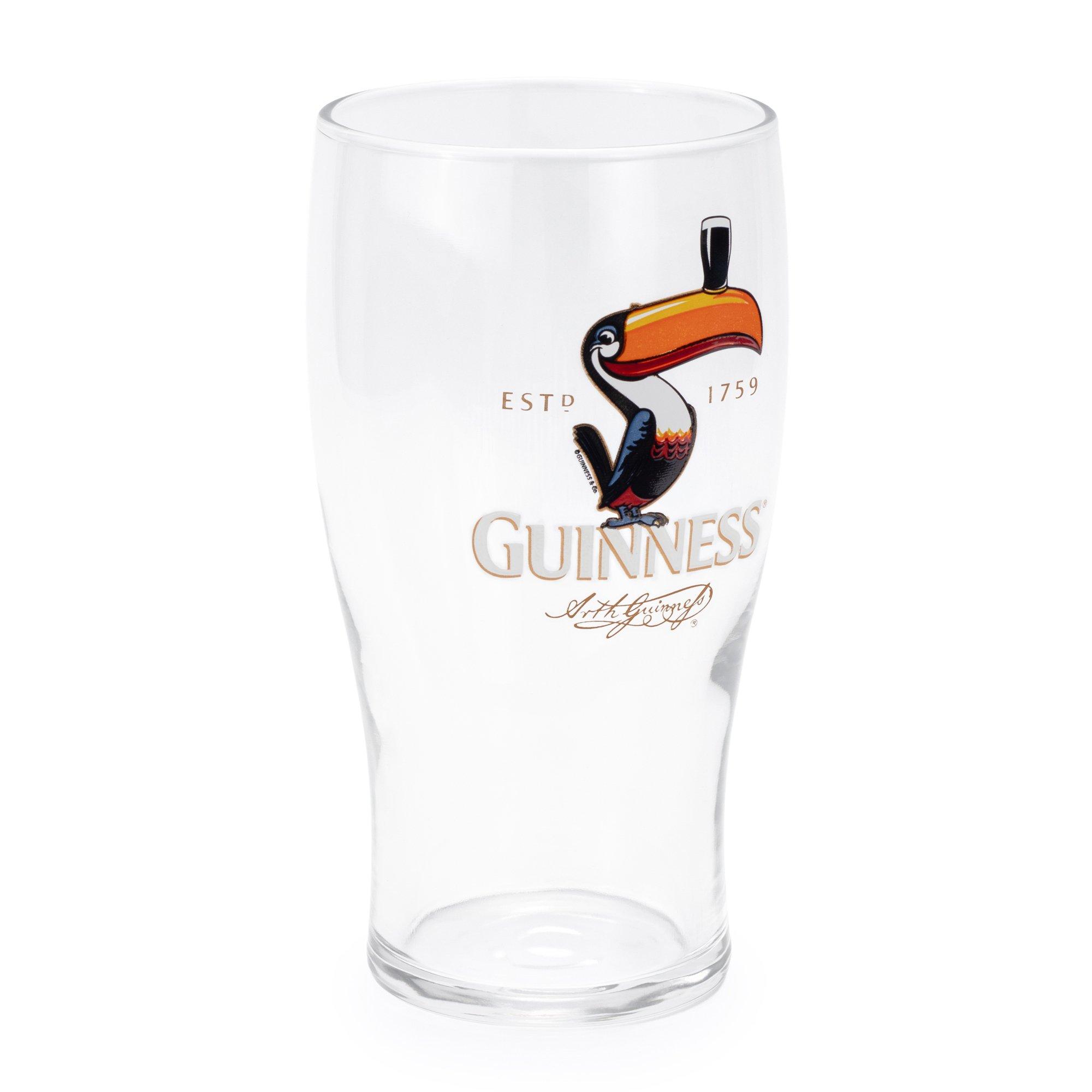Tukan - Guinness - Team Guinness Official Toucan Pint Beer Glass Set of 2 - 2