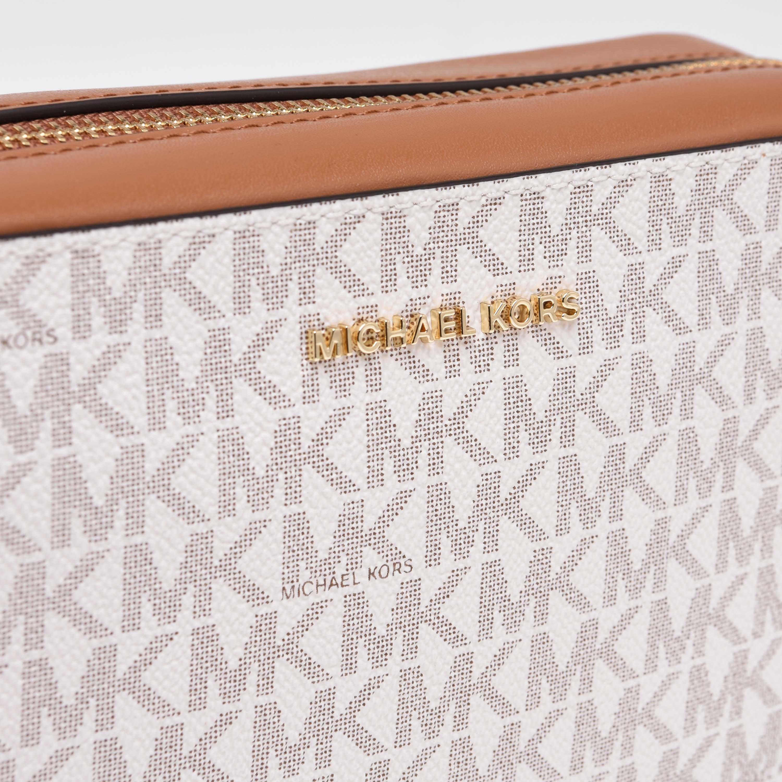 Vanilla* - MICHAEL Michael Kors - Women's Jet Set Signature Camera Bag - 4