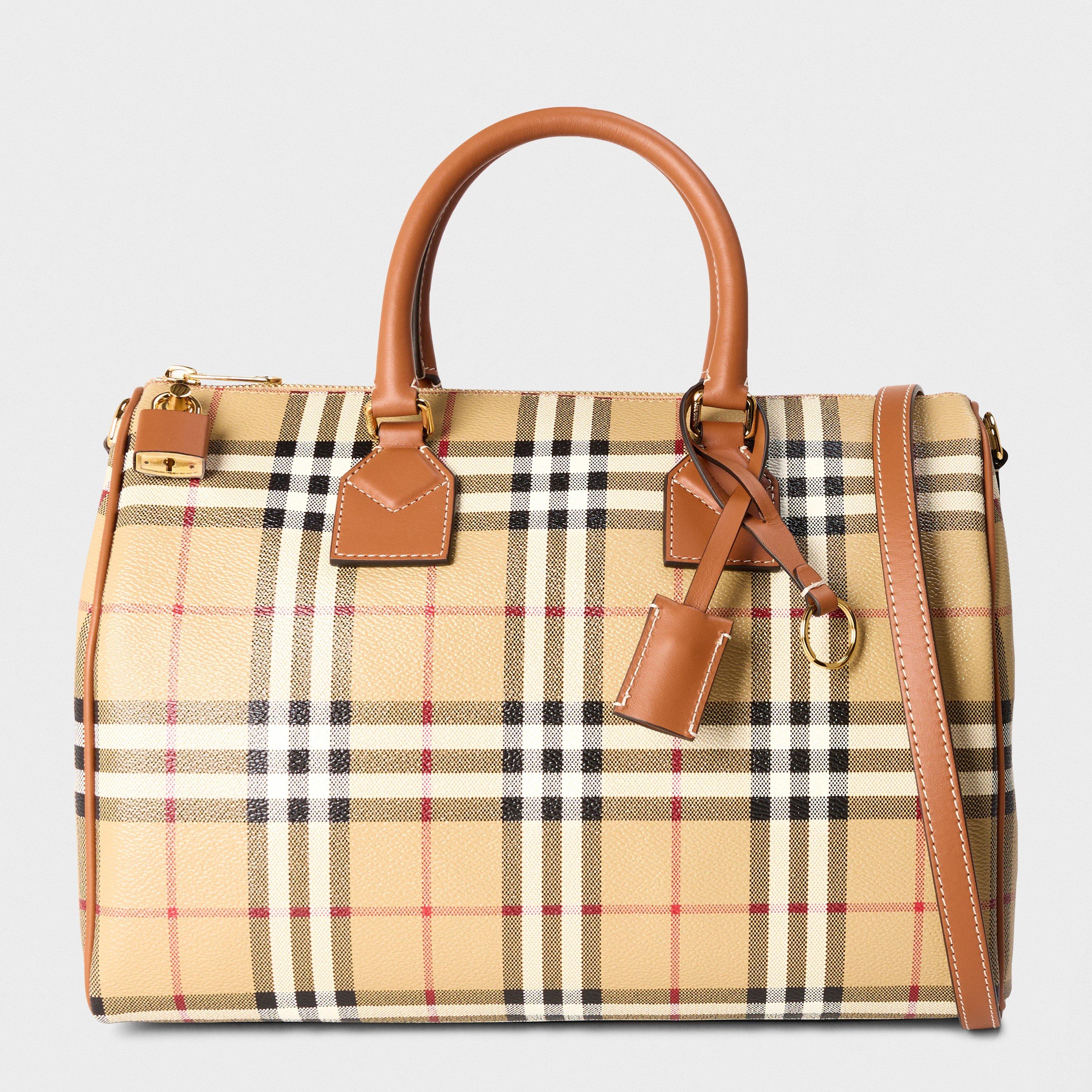 Burberry Bowling Bag - Vintage Check