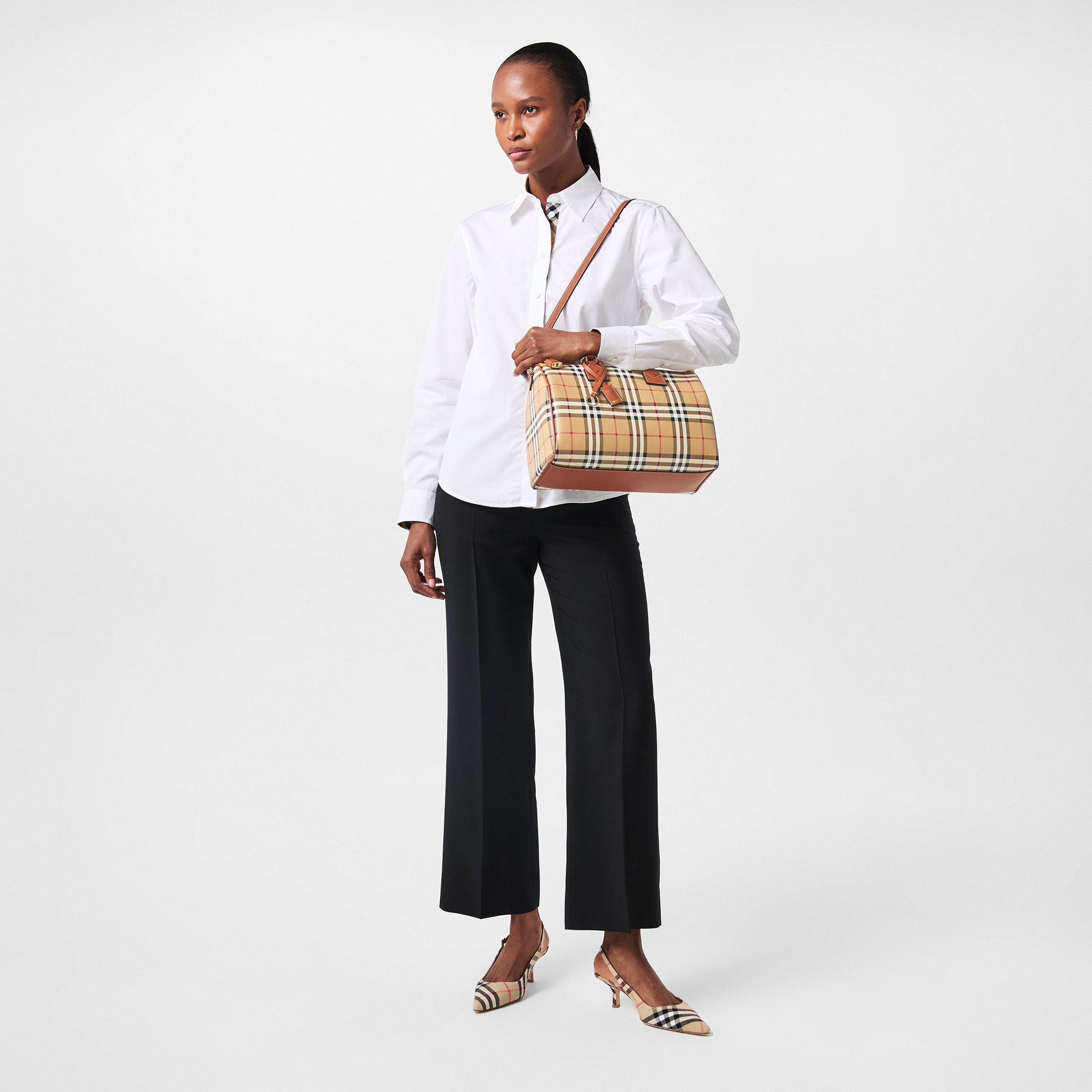 Vintage Check - Burberry - Bowling Bag - 6